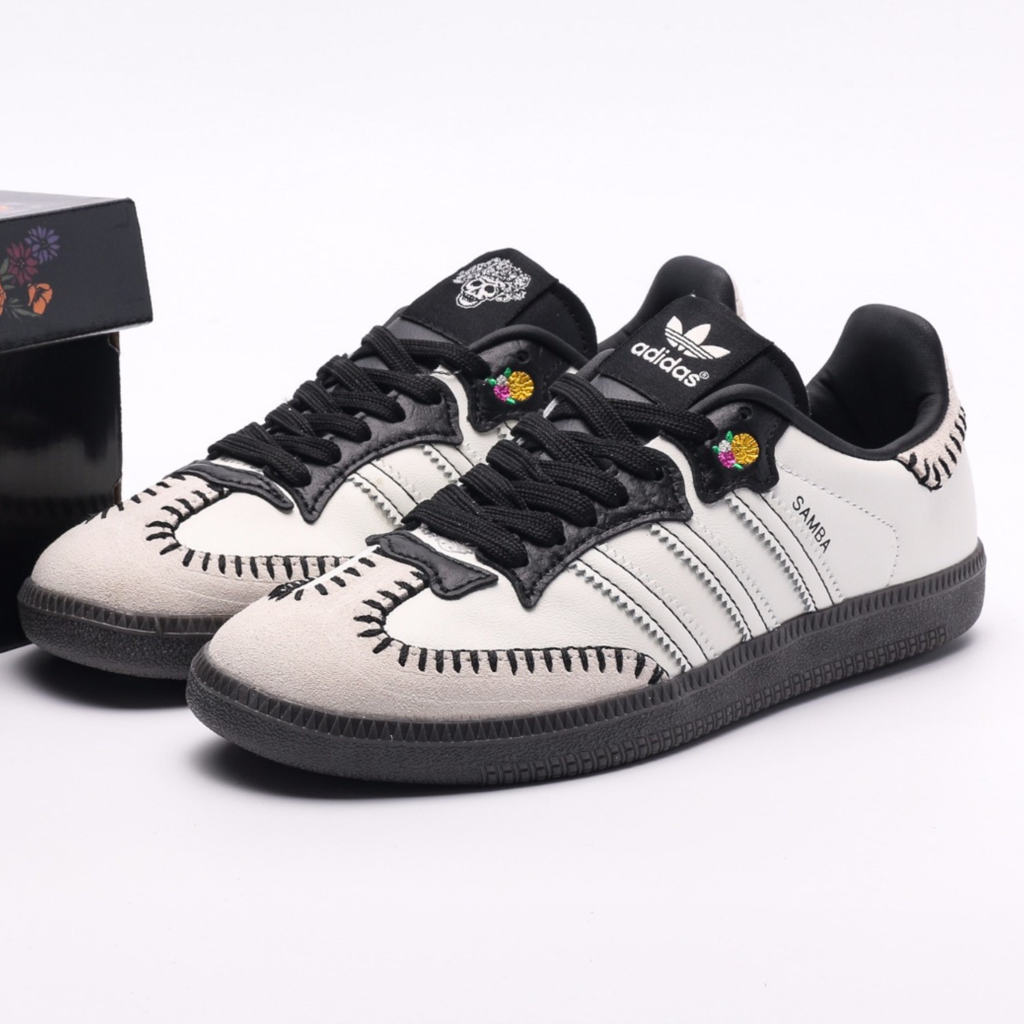 adidas Samba OG Día de Muertos Pack Off White