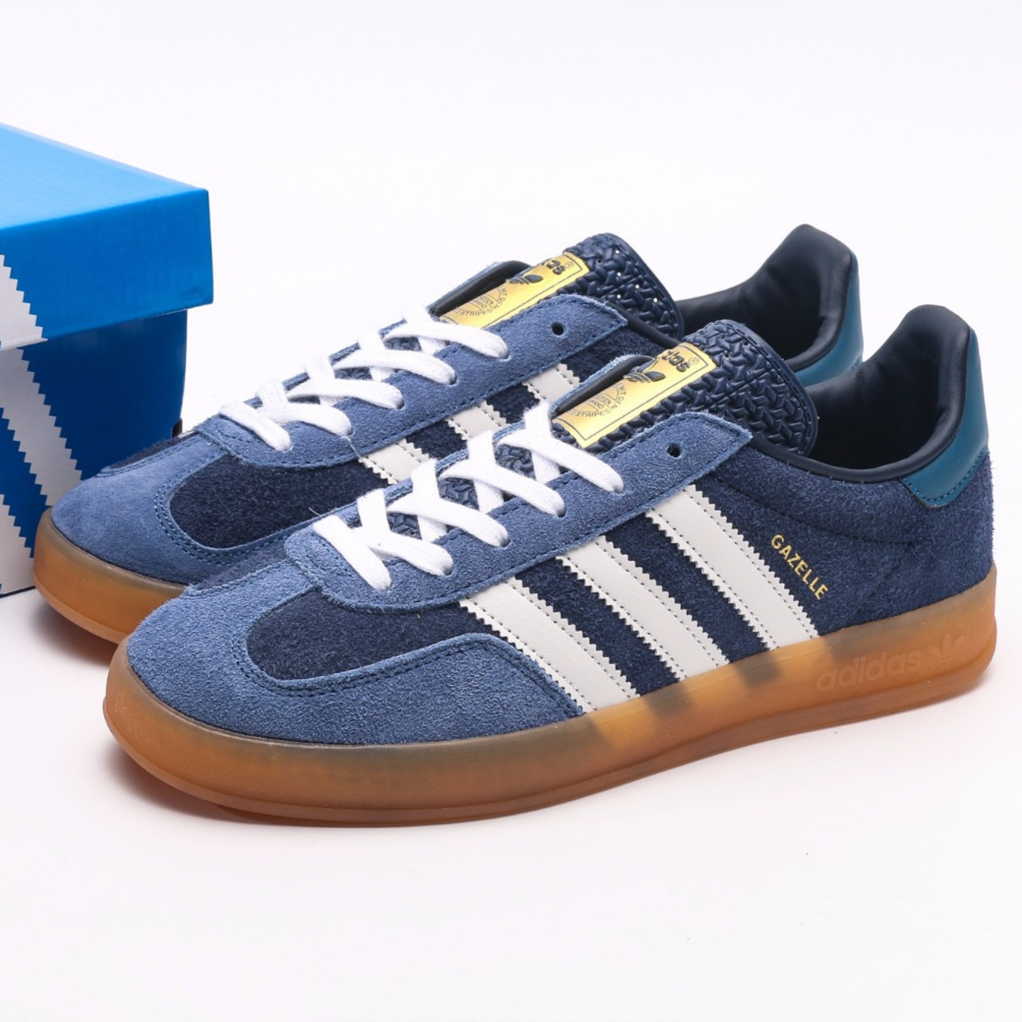 adidas Gazelle Indoor Dark Blue Bliss Orange