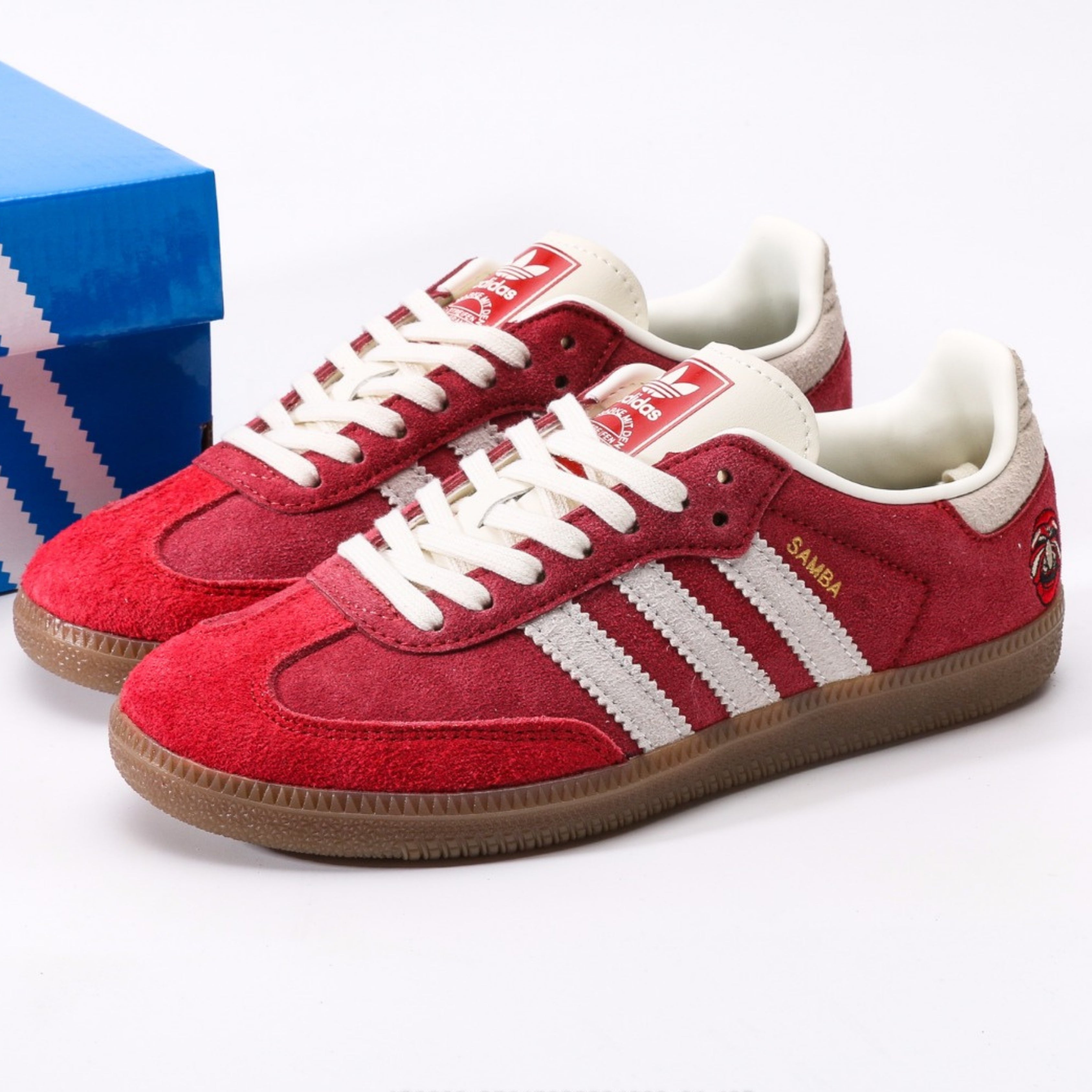 adidas Samba OG Talchum Pack Scarlet