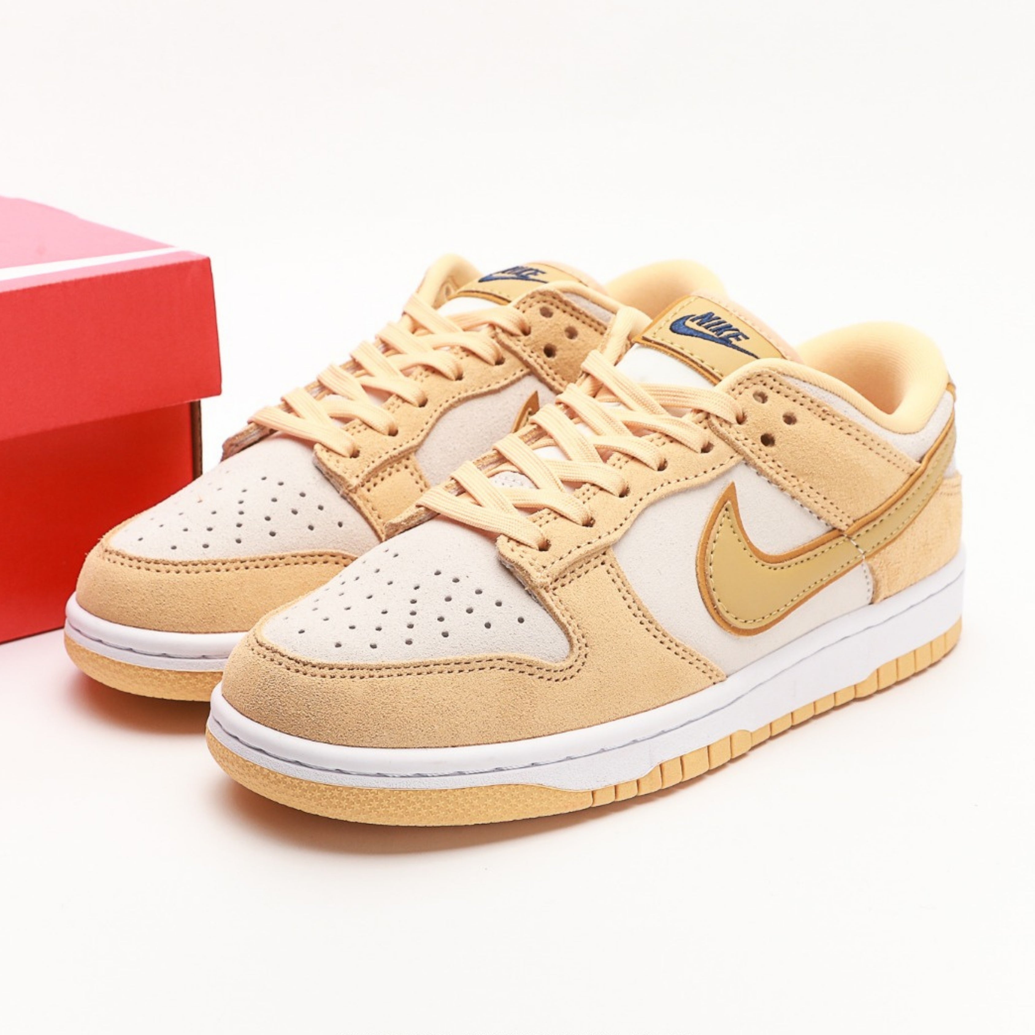 Nike Dunk Low Celestial Gold Suede