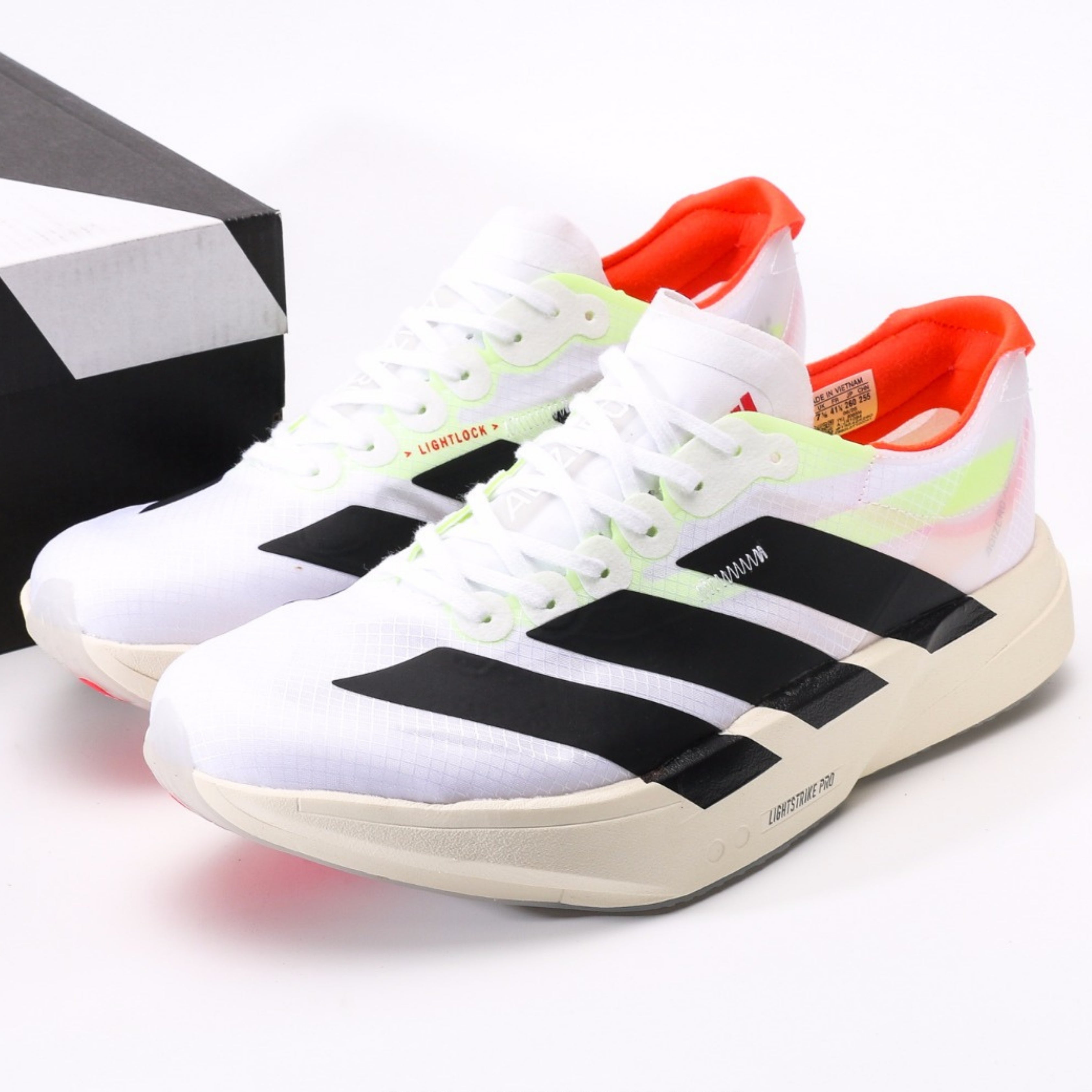 adidas Adizero Adios Pro 4 White Black Red