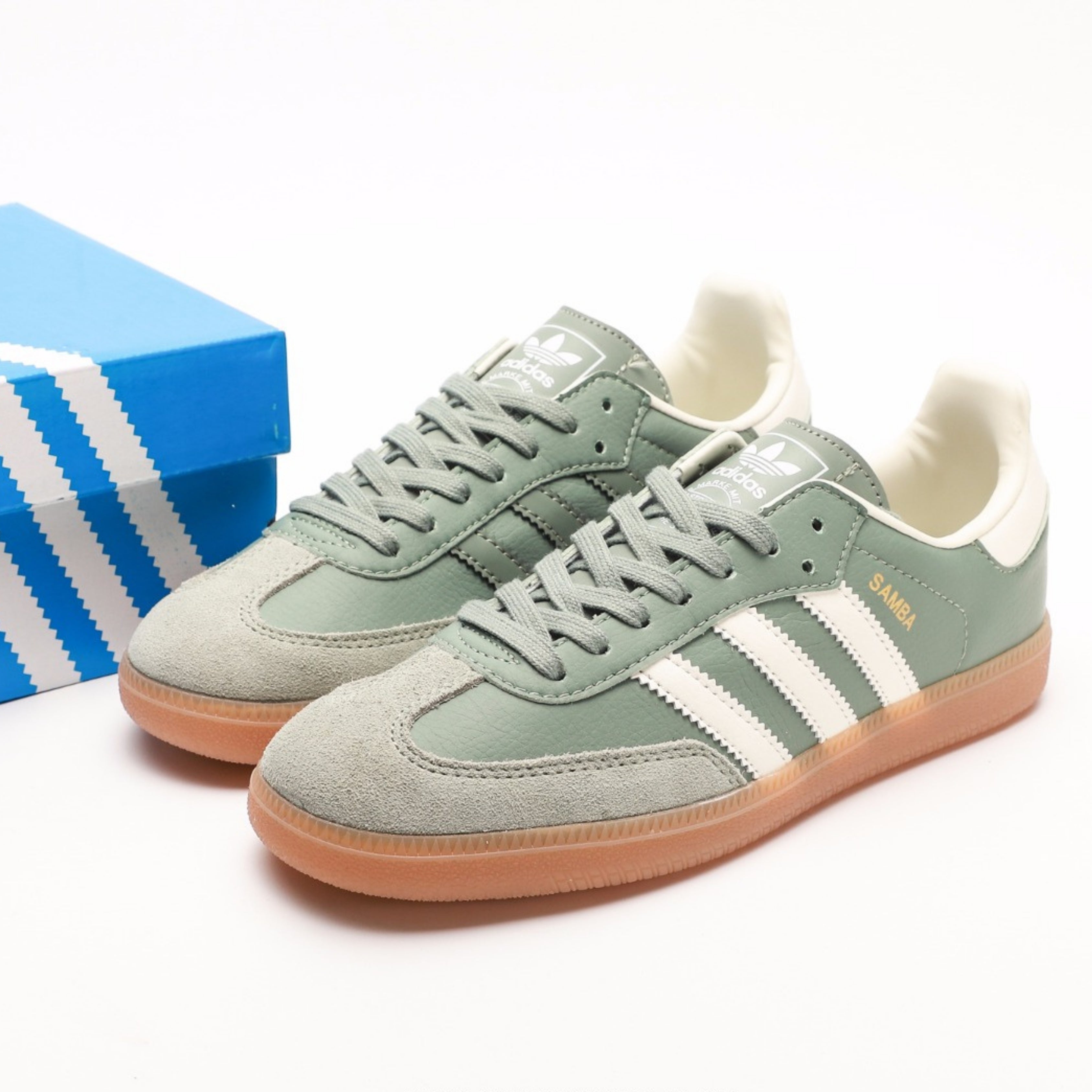adidas Samba OG Silver Green