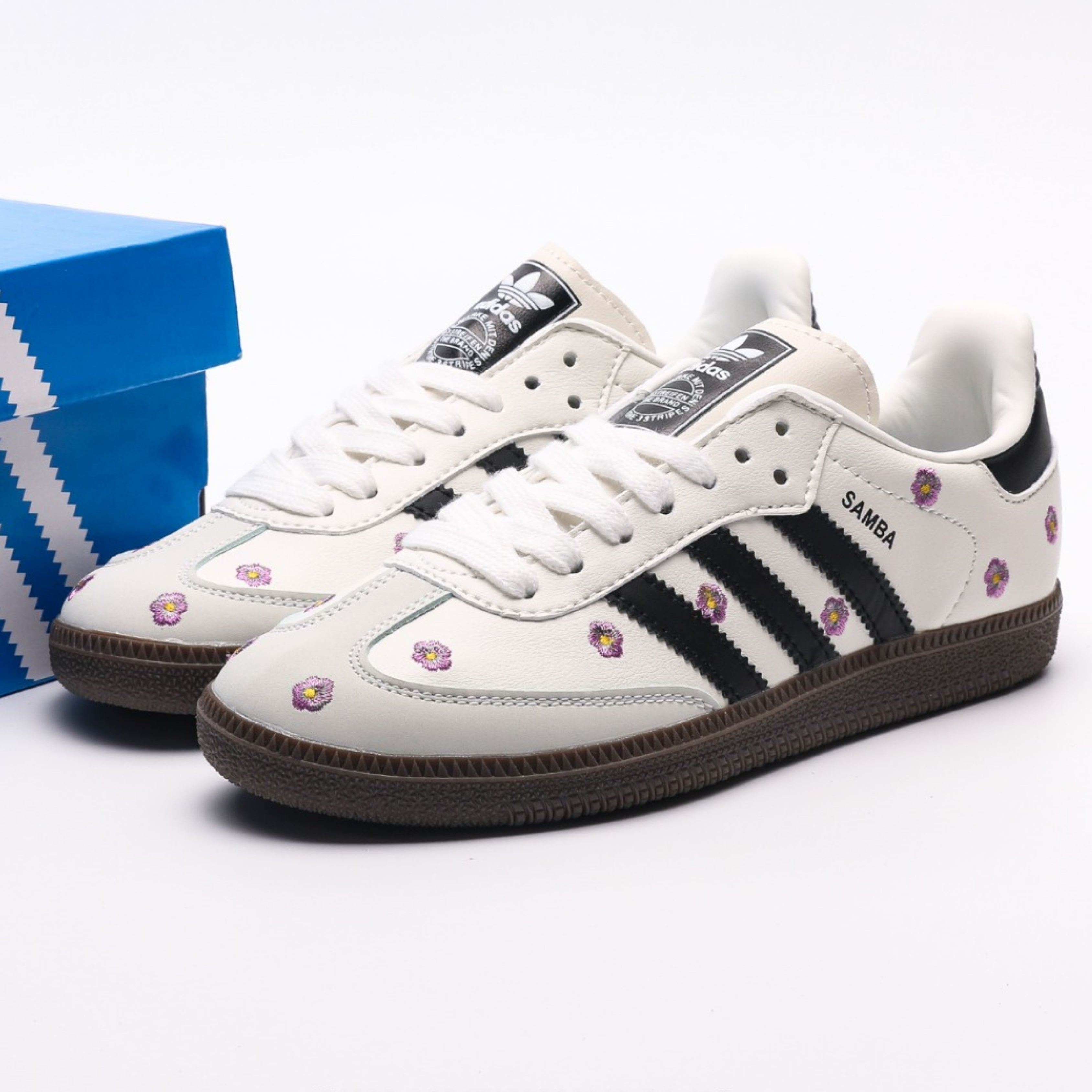 adidas Samba Light Purple Floral