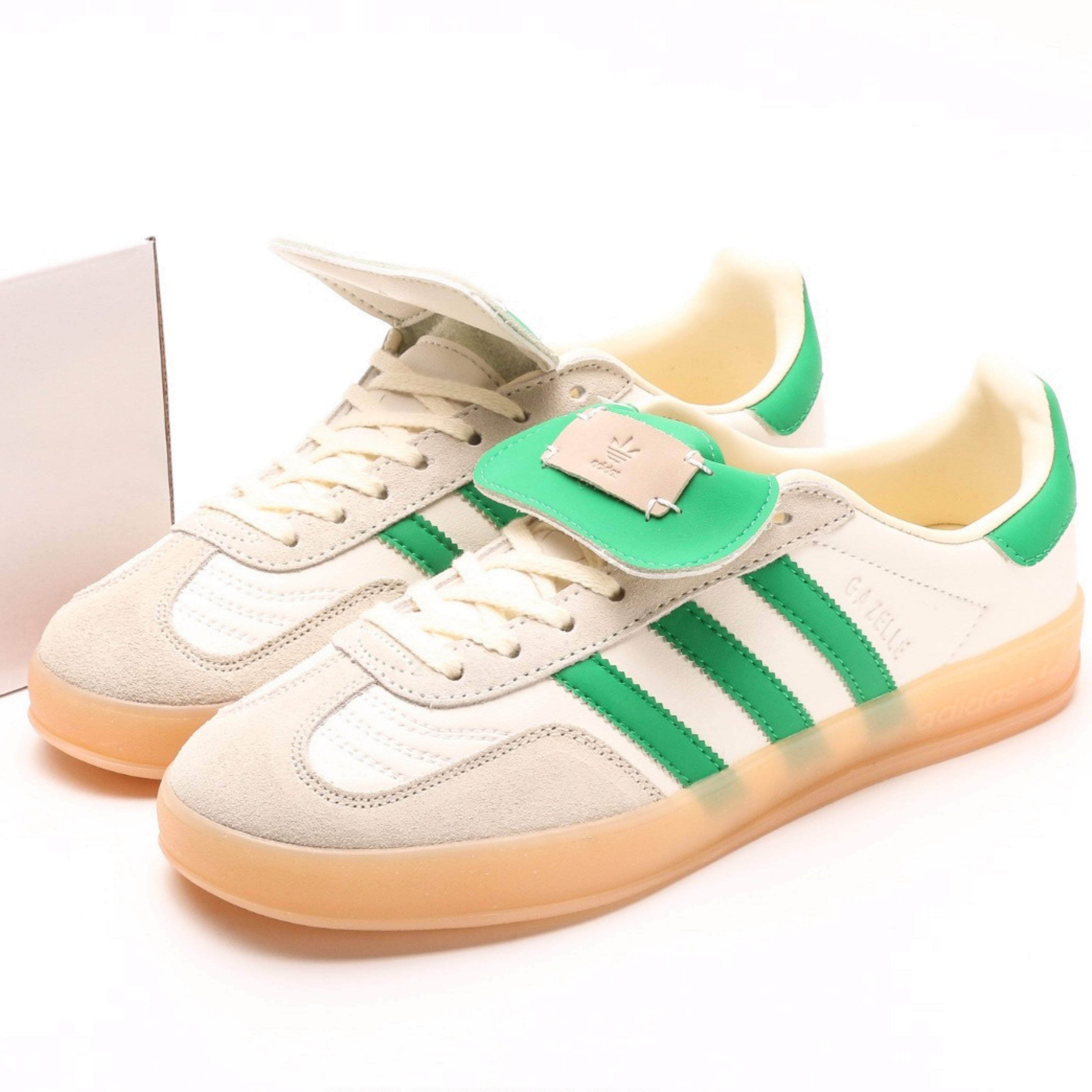 adidas Gazelle Indoor Foot Industry Off White Green