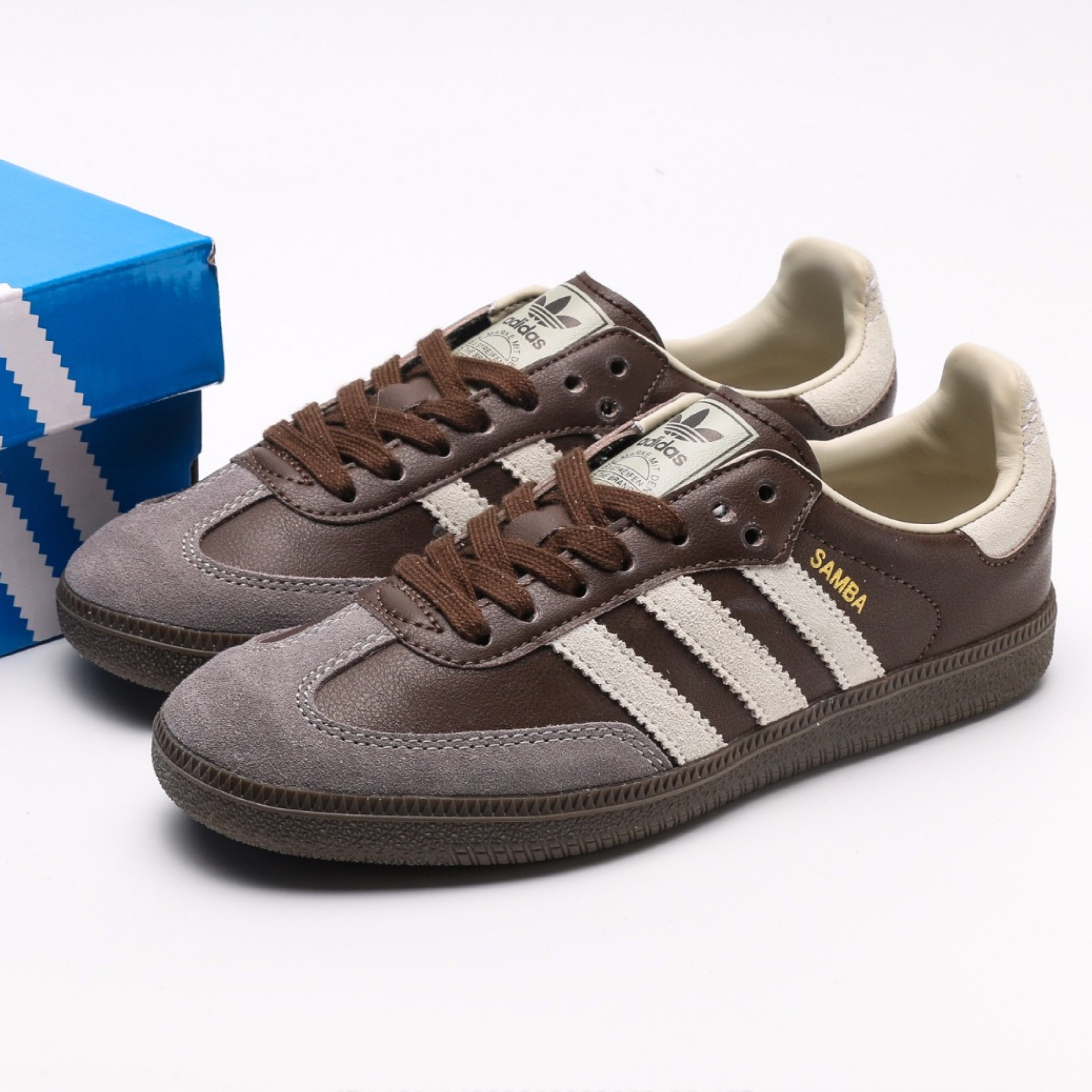 adidas Samba OG Brown Putty Grey