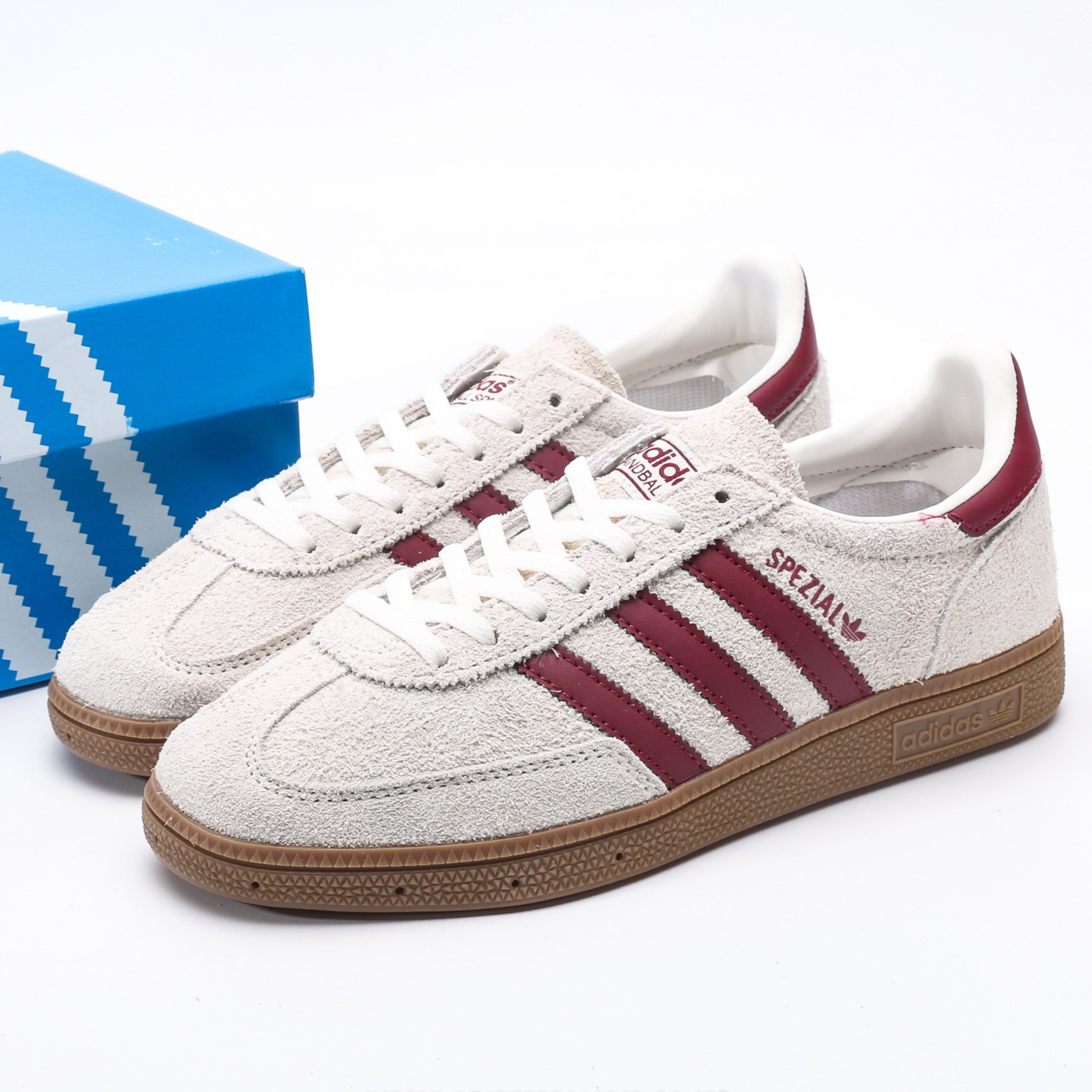 adidas Handball Spezial Off White Collegiate Burgundy