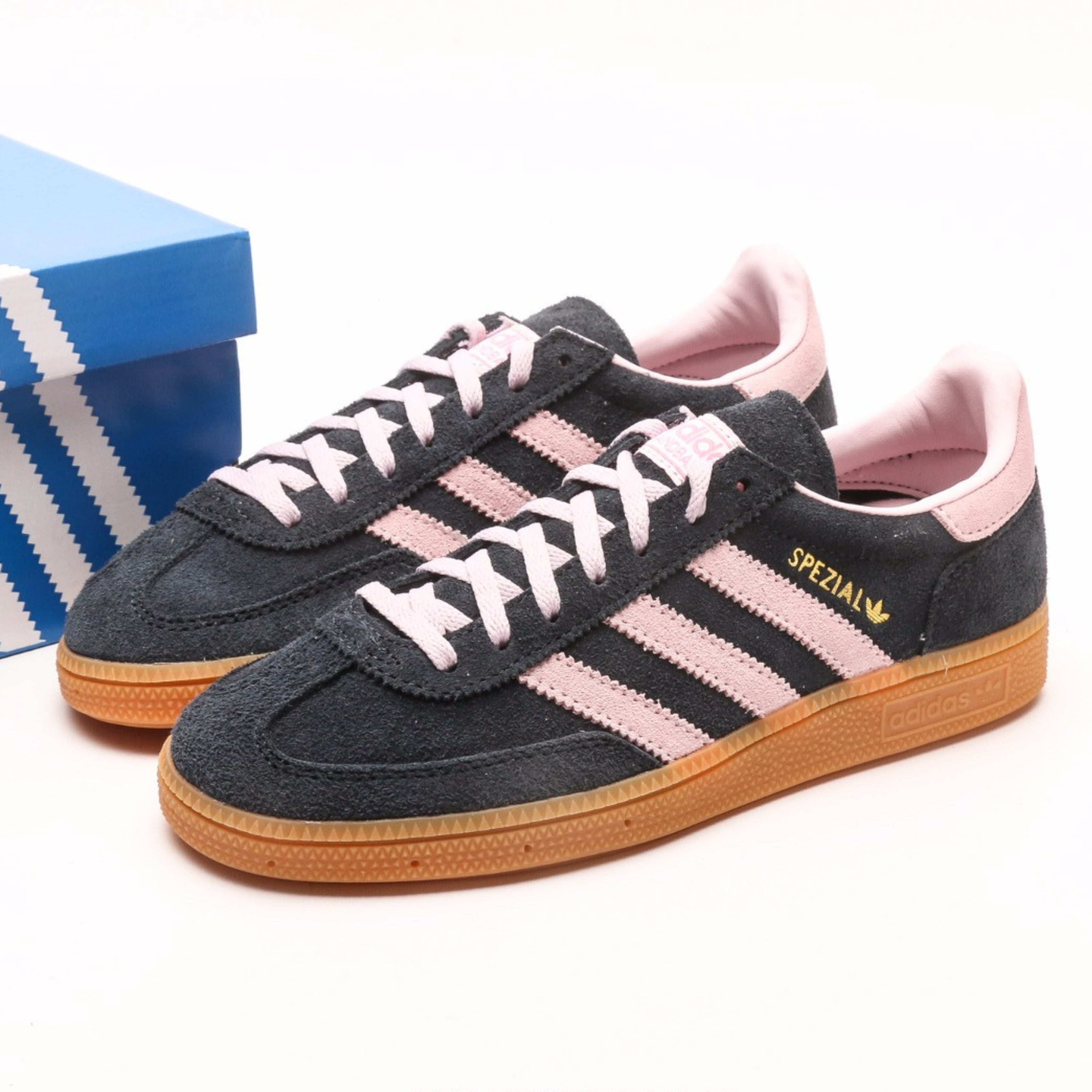 adidas Handball Spezial Core Black Clear Pink Gum