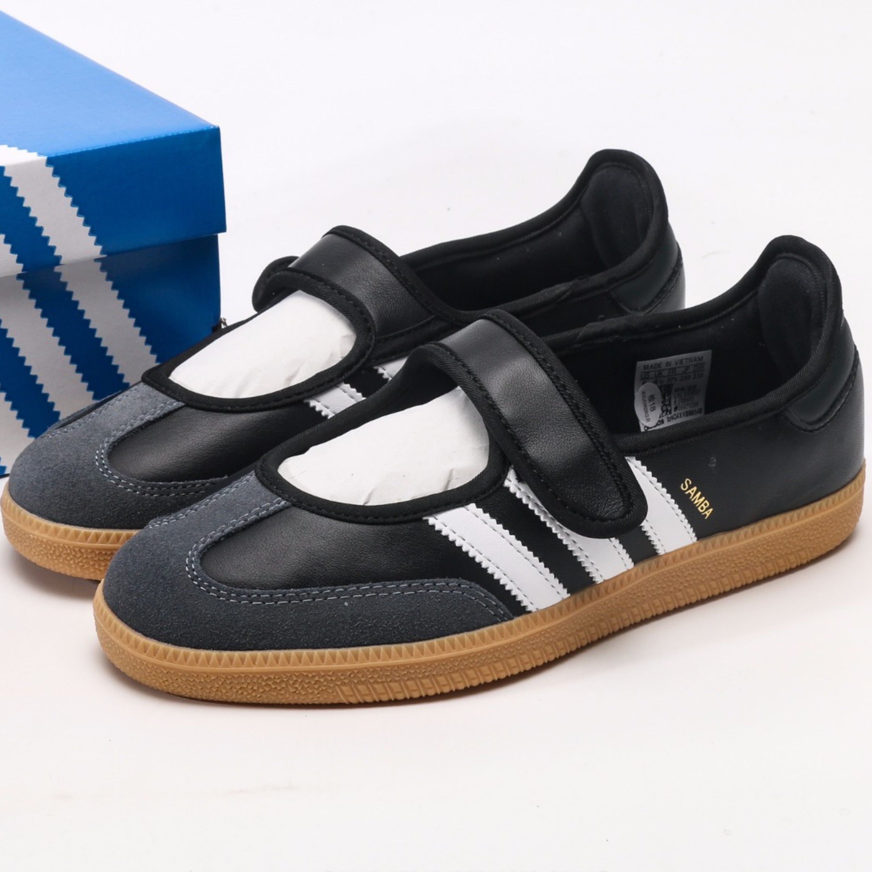 adidas Samba Jane Black White Gum