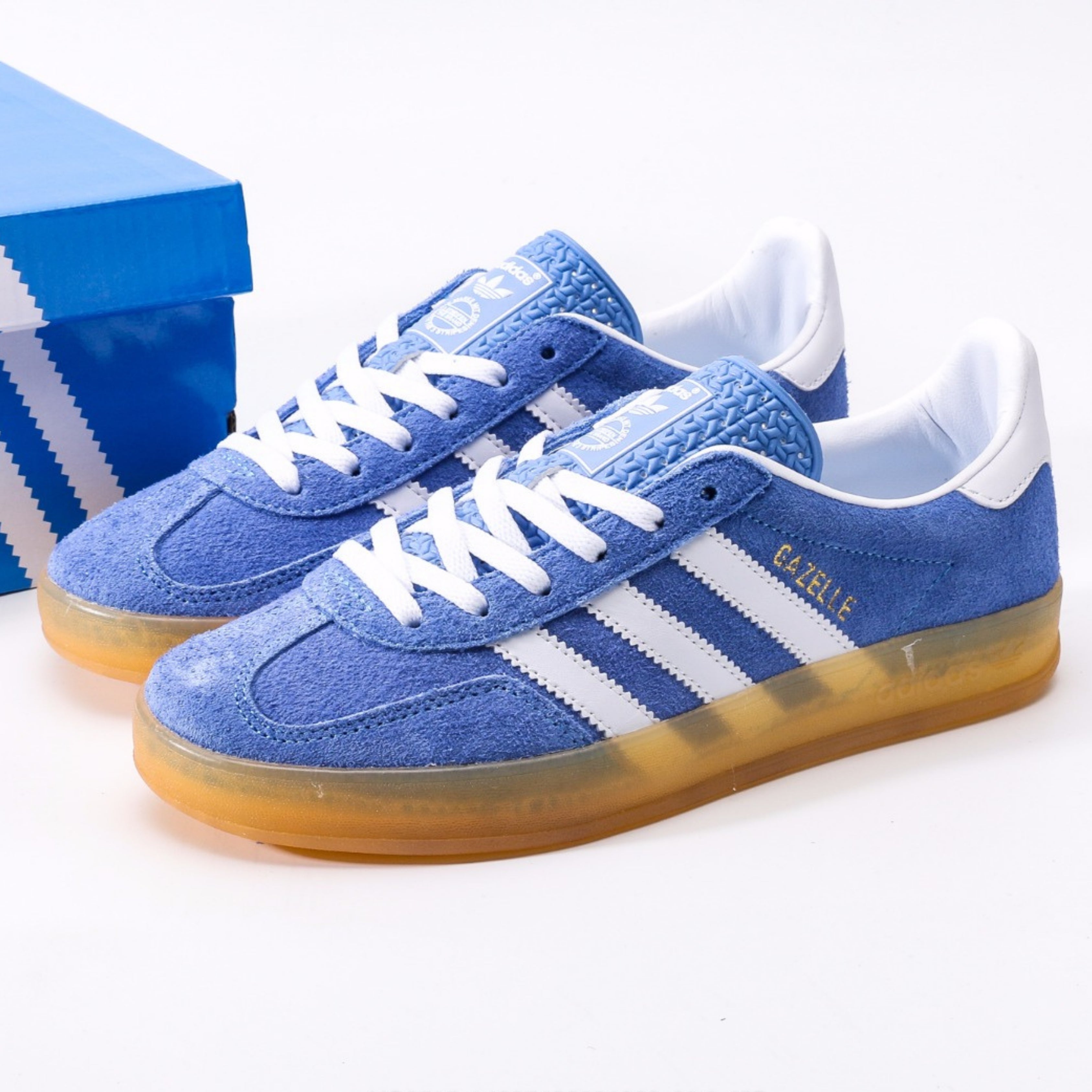 adidas Gazelle Indoor Blue Fusion Gum