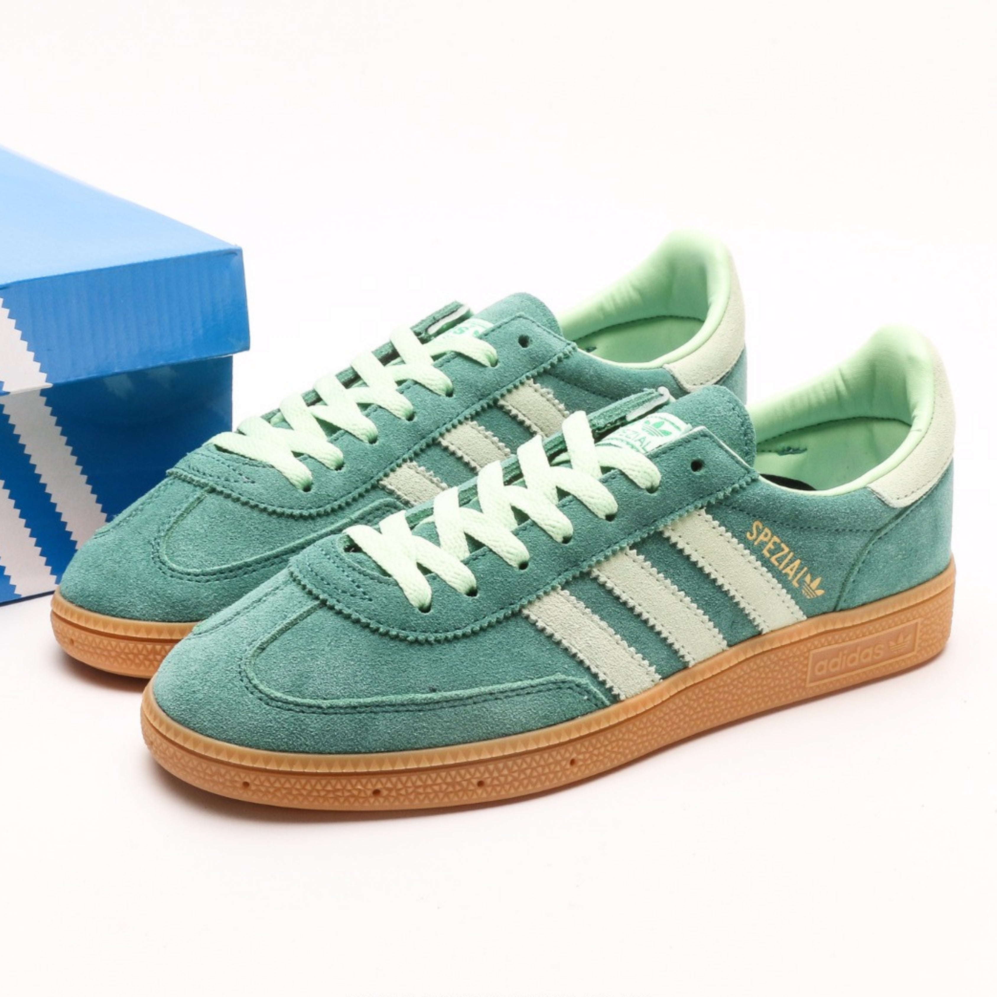 adidas Handball Spezial Collegiate Green Semi Green Spark