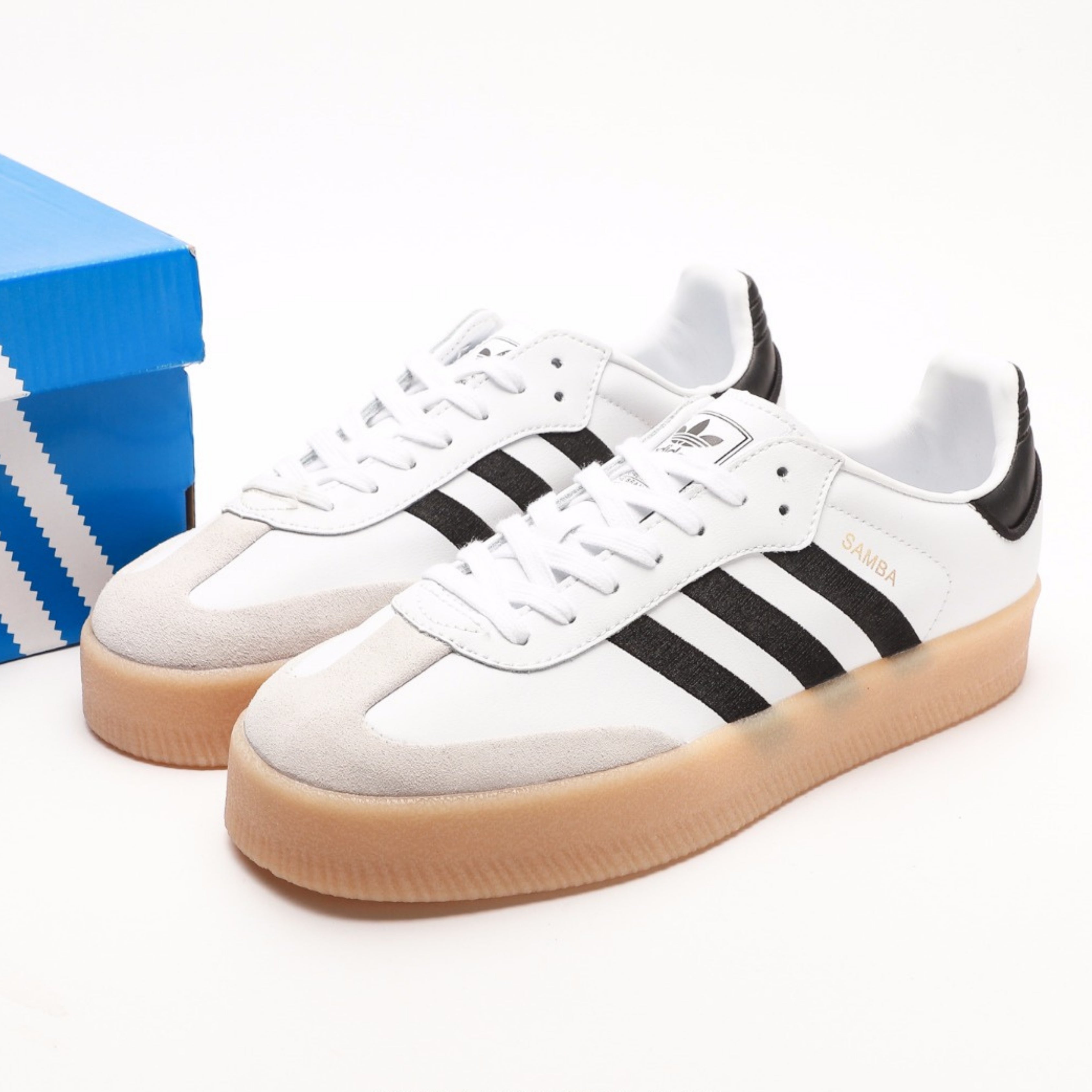 adidas Sambae White Black Gum