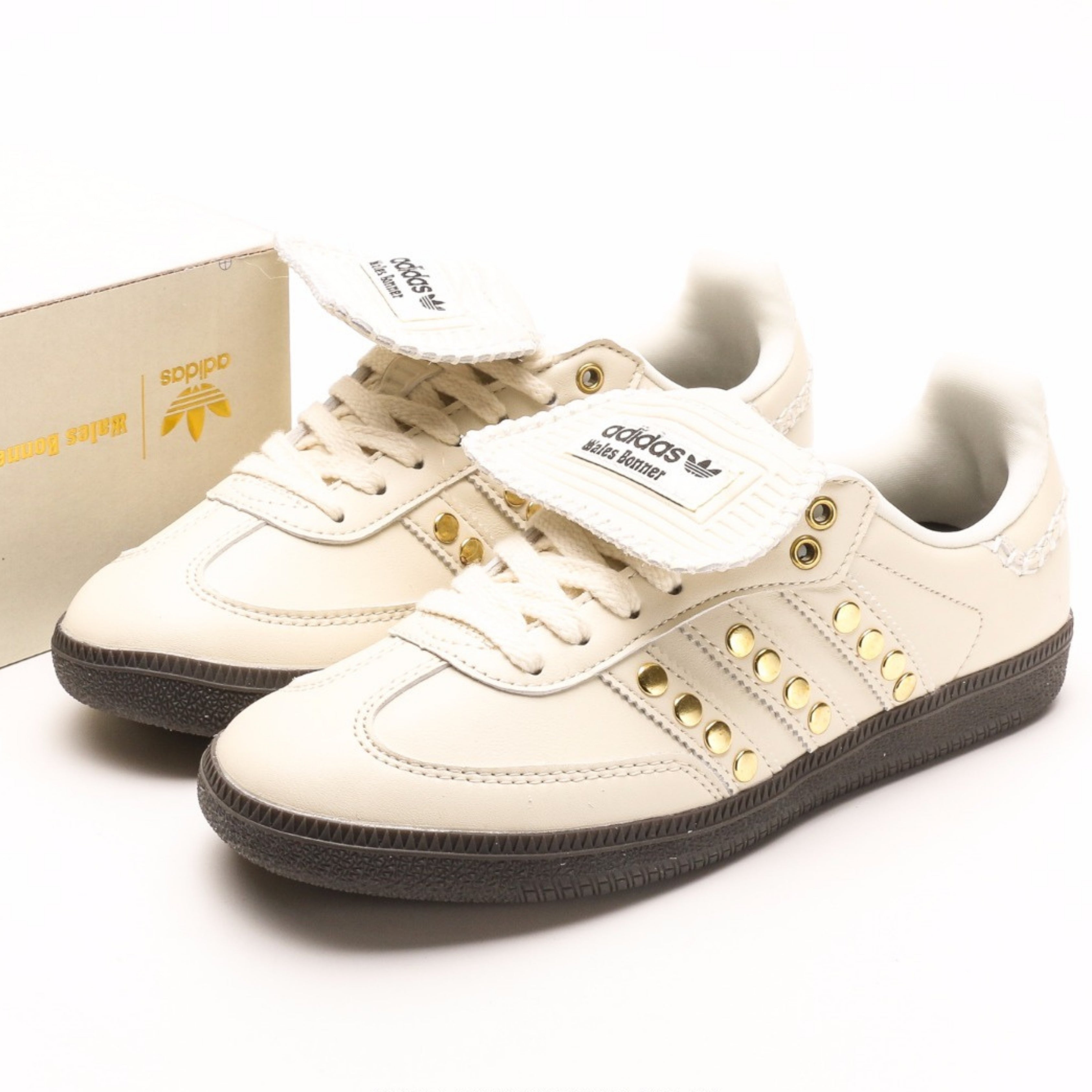 adidas Samba Wales Bonner Studded Pack Cream White