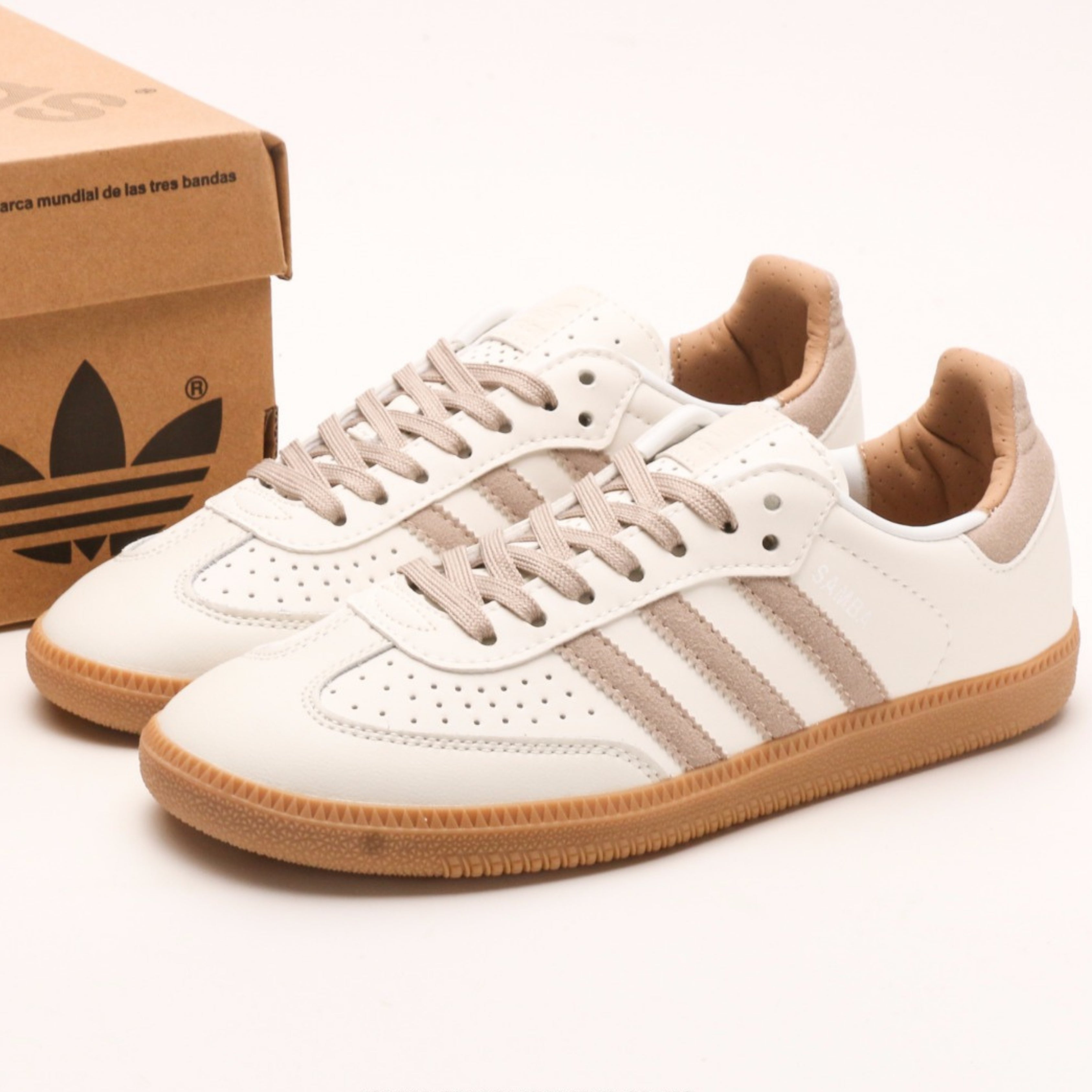 adidas Samba OG Core White Magic Beige