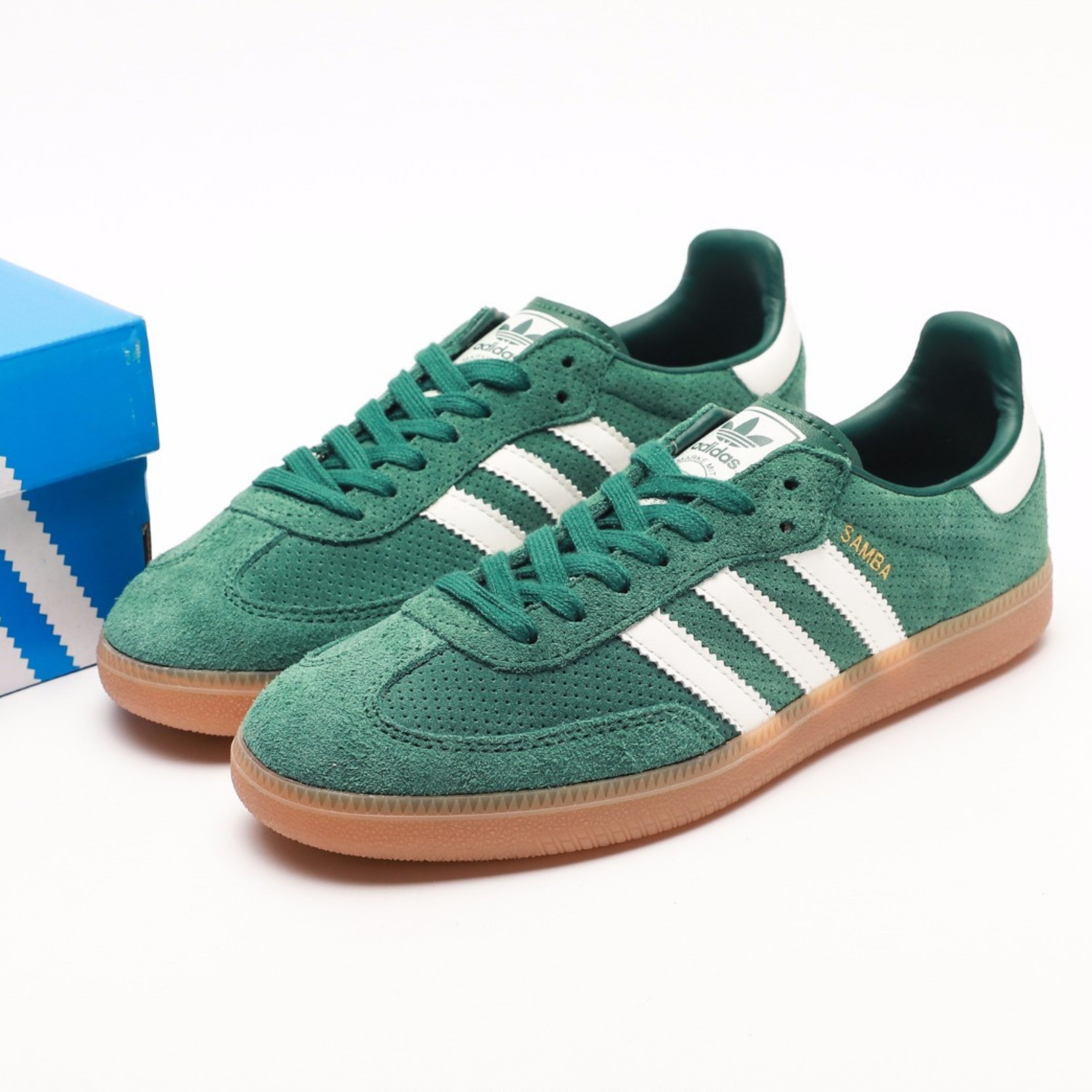 adidas Samba OG Collegiate Green Gum