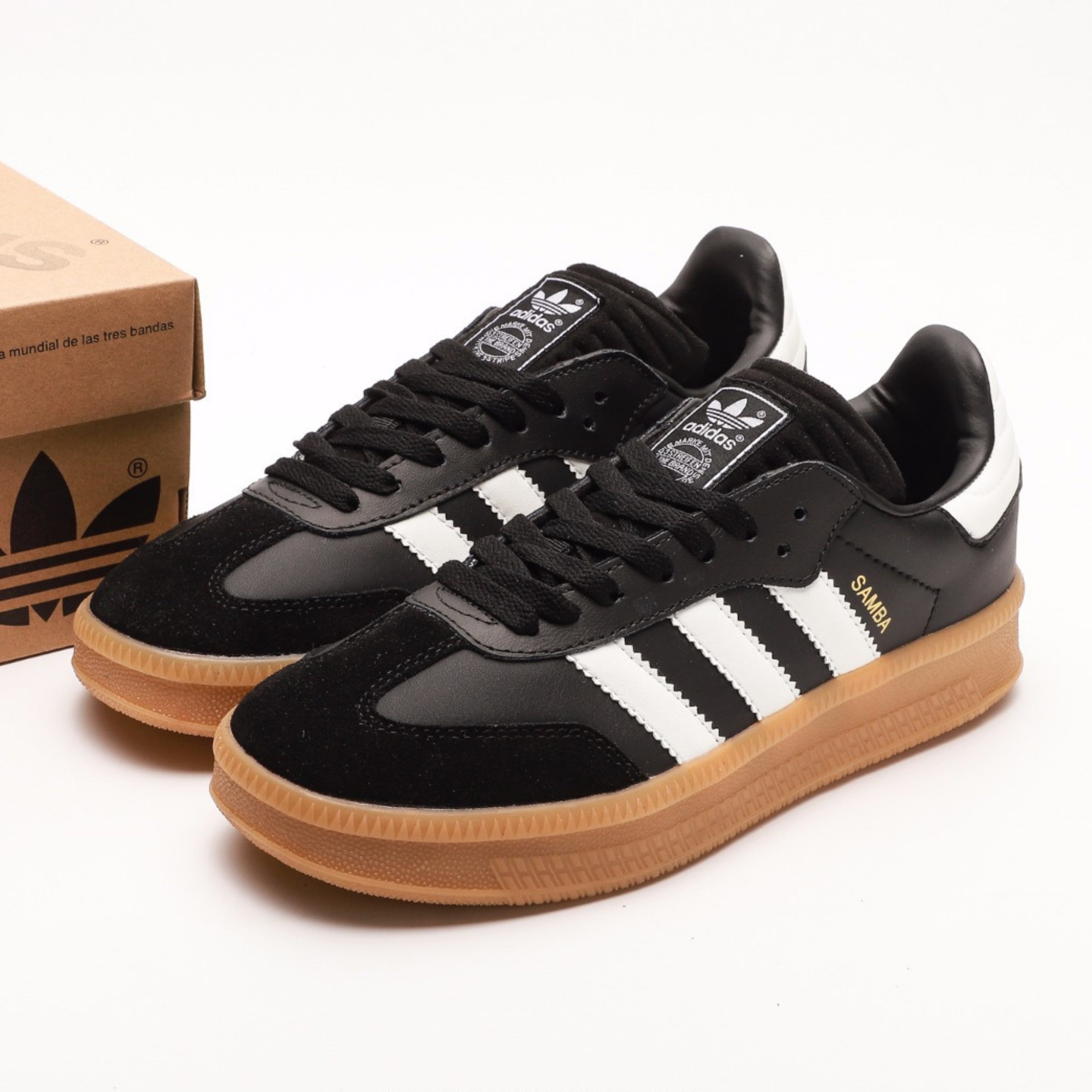 adidas Samba XLG Core Black Gum