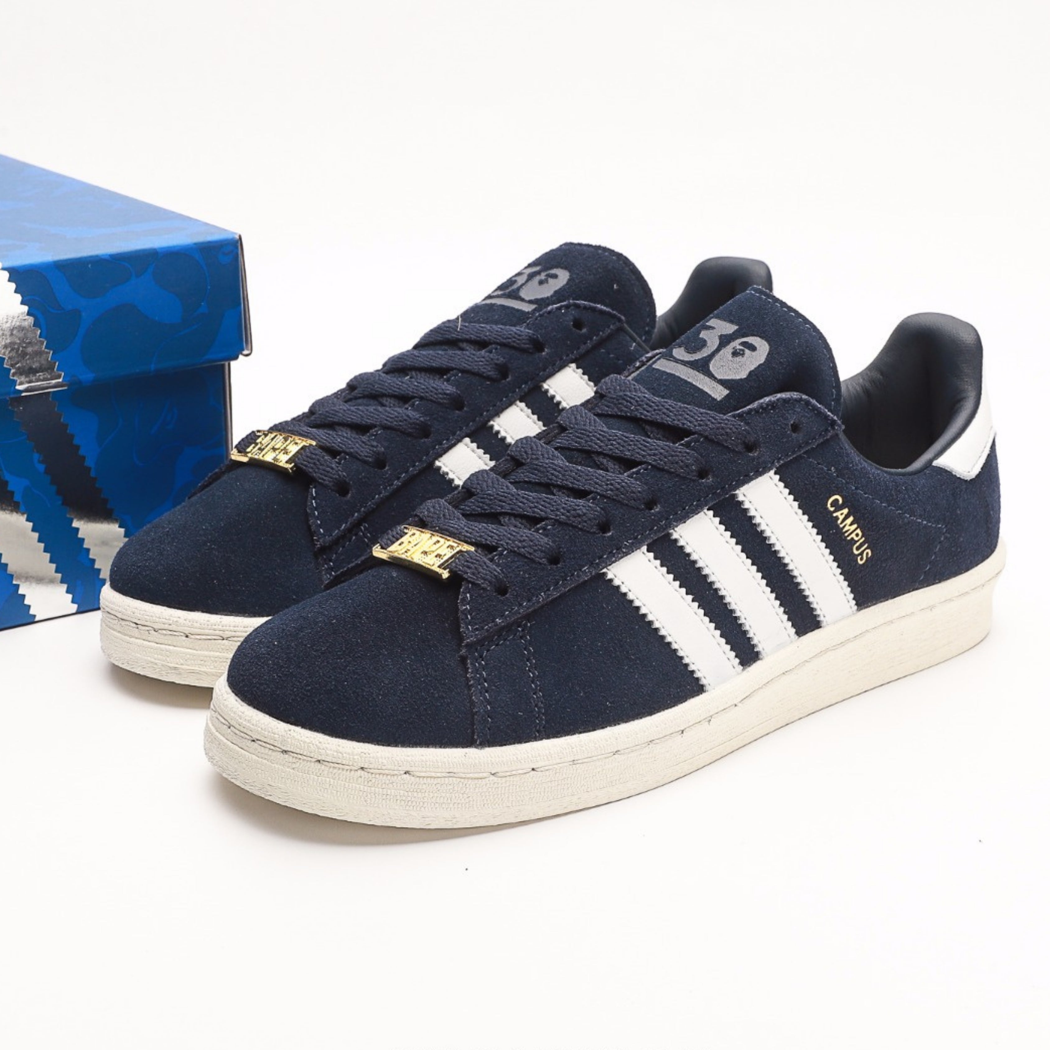 adidas Campus 80s Bape Collegiate Navy
