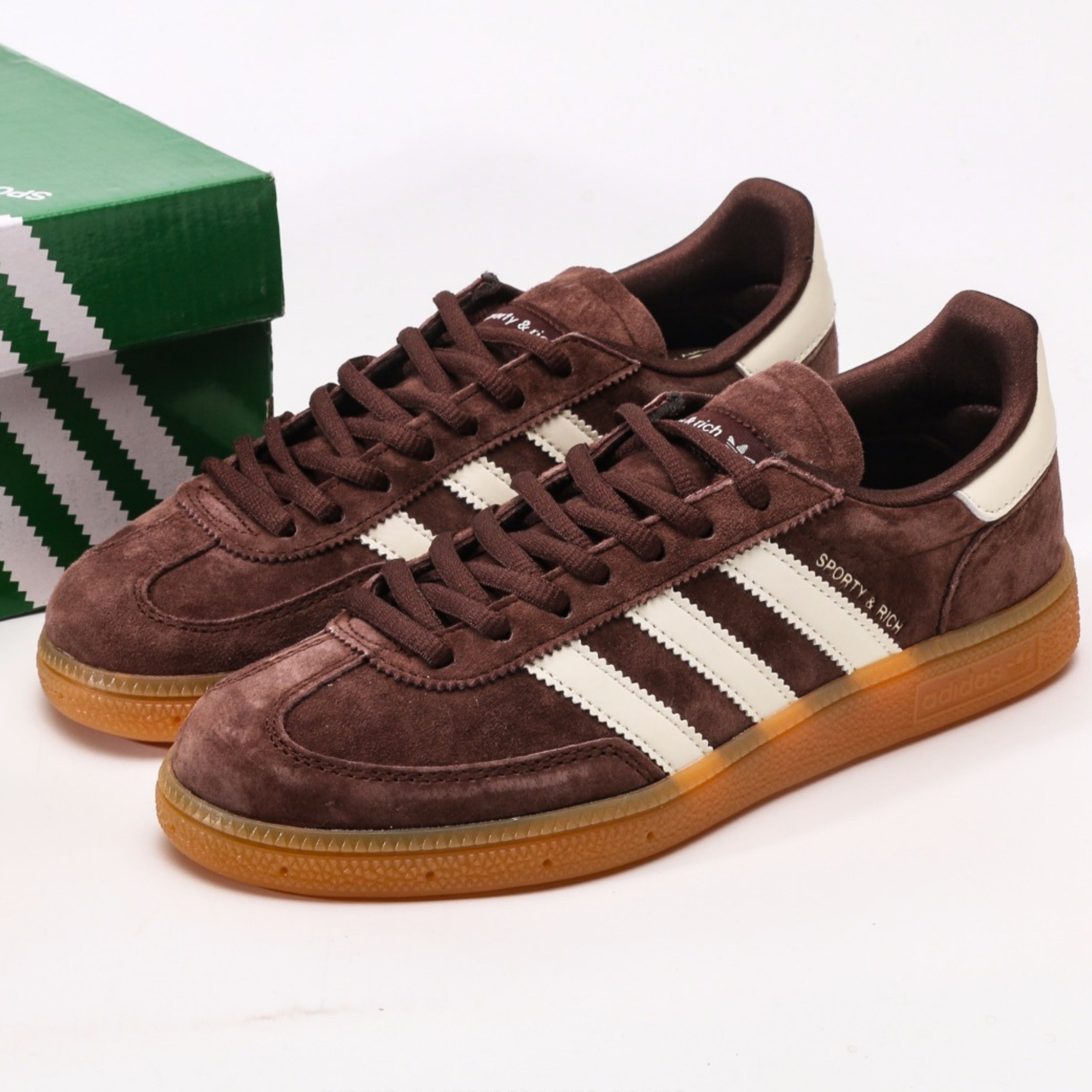 adidas Handball Spezial Sporty & Rich Brown