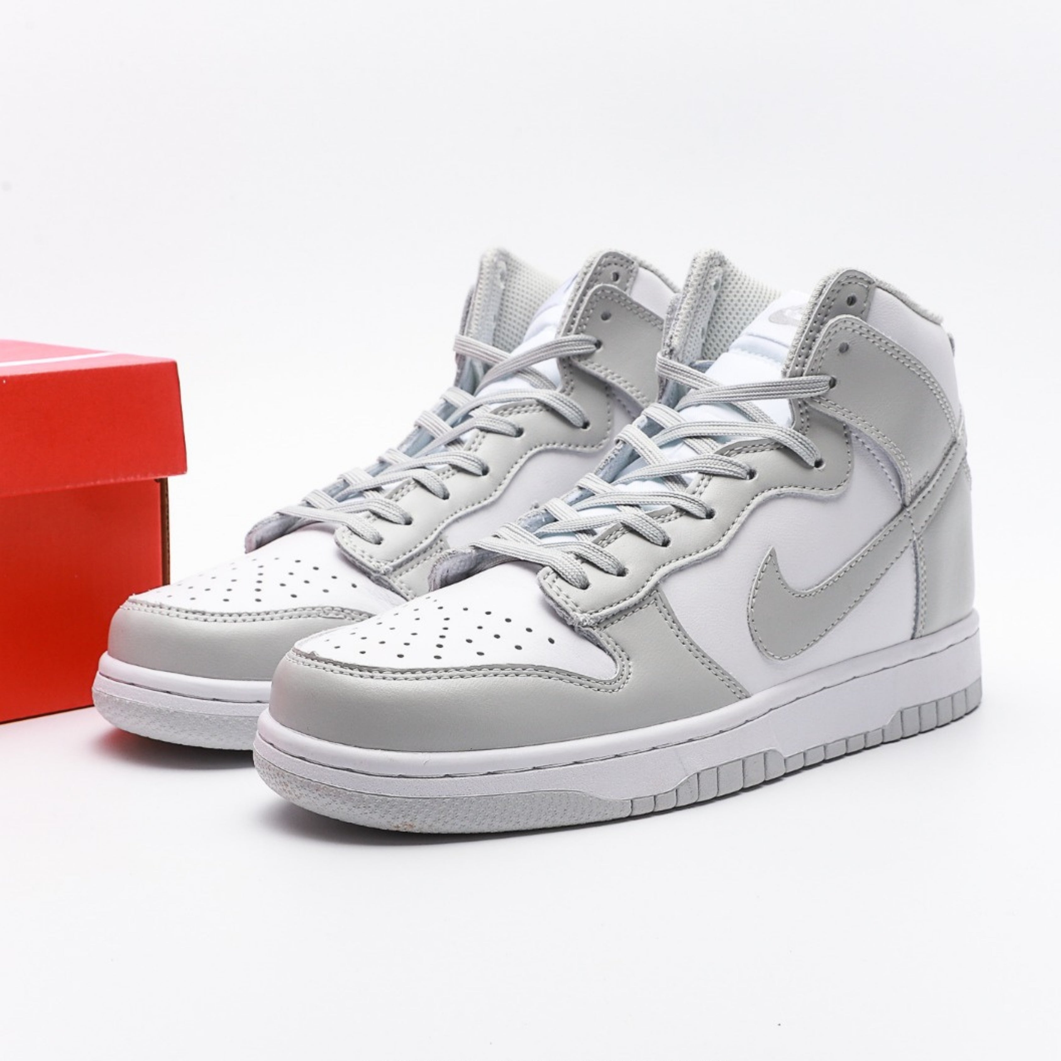 Nike Dunk High Retro White Vast Grey