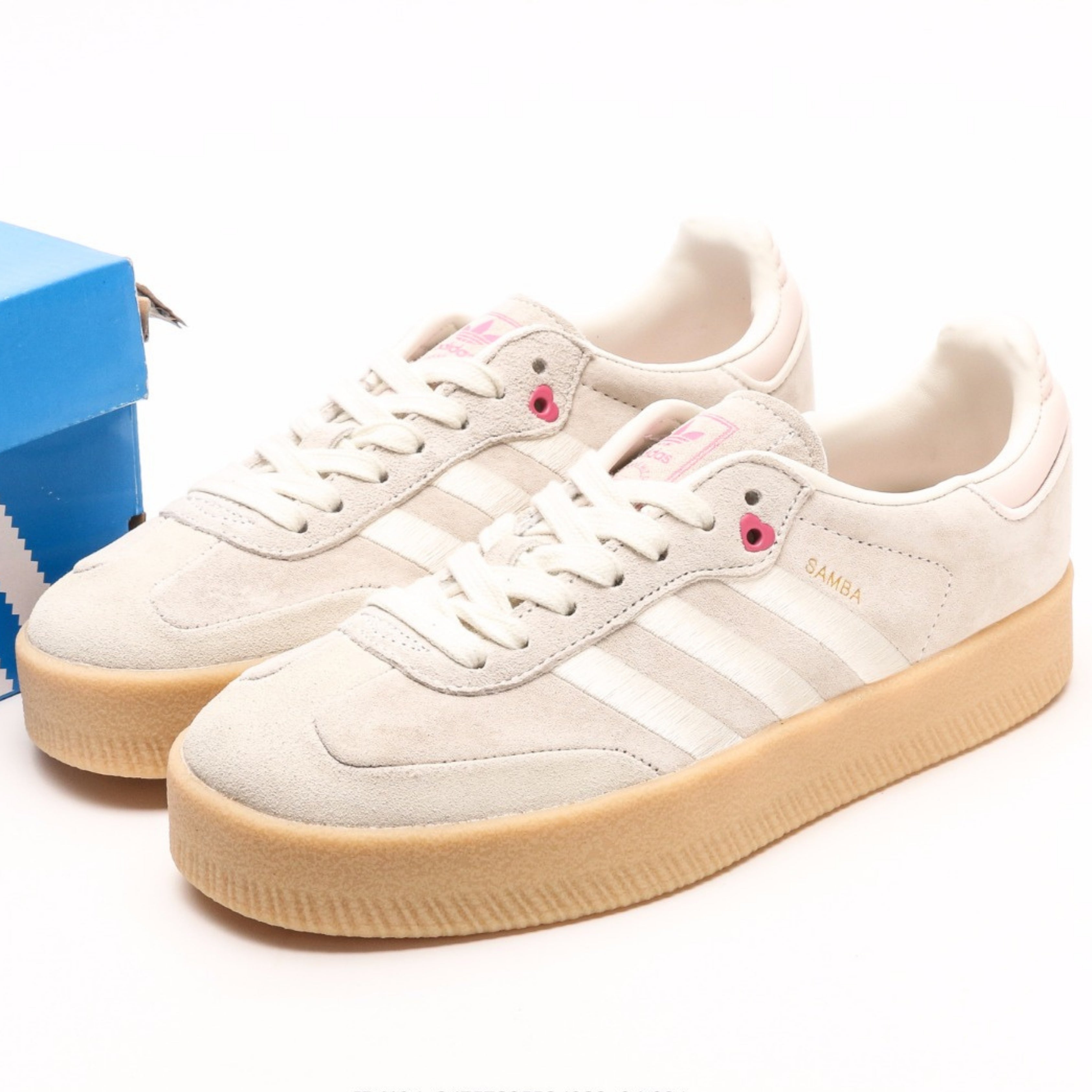 adidas Sambae Ivory Pink Fusion