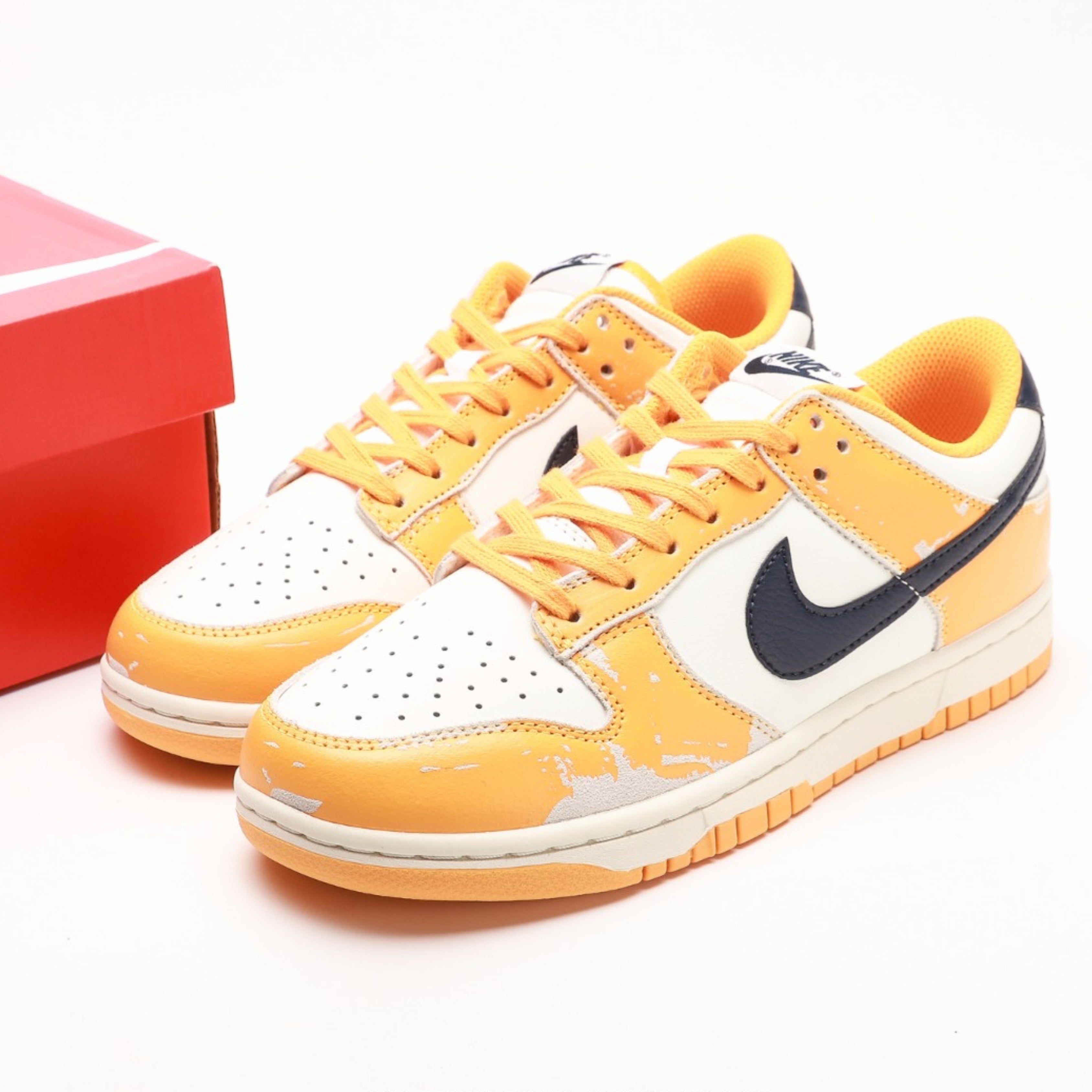 Nike Dunk Low Wear and Tear Yellow
