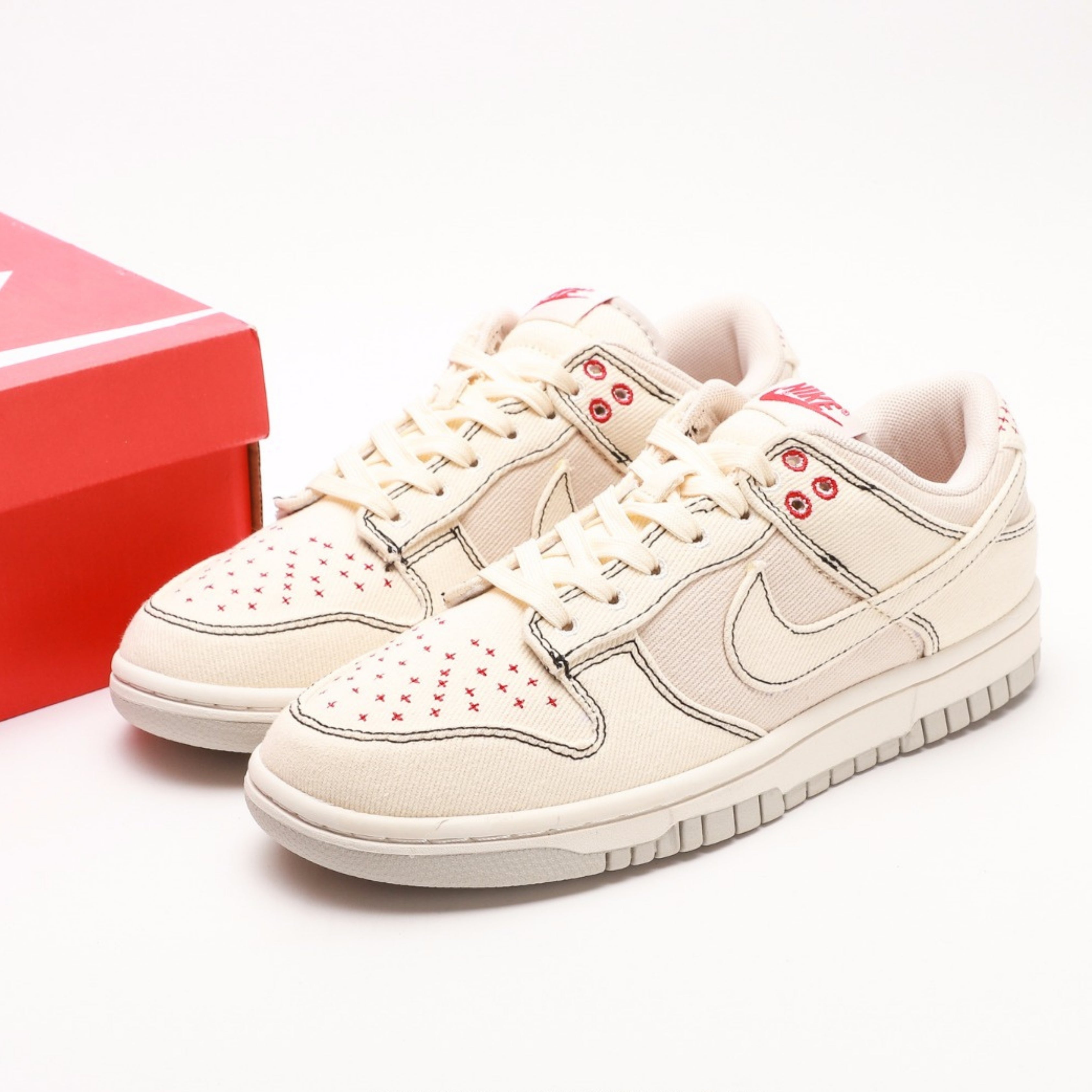 Nike Dunk Low Light Orewood Brown Sashiko
