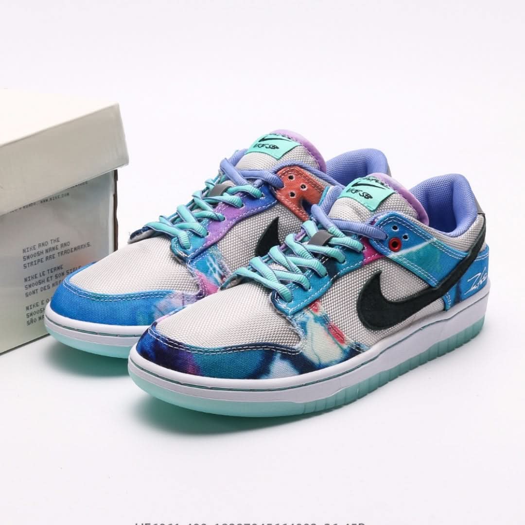 Nike SB Dunk Low Futura Laboratories Bleached Aqua