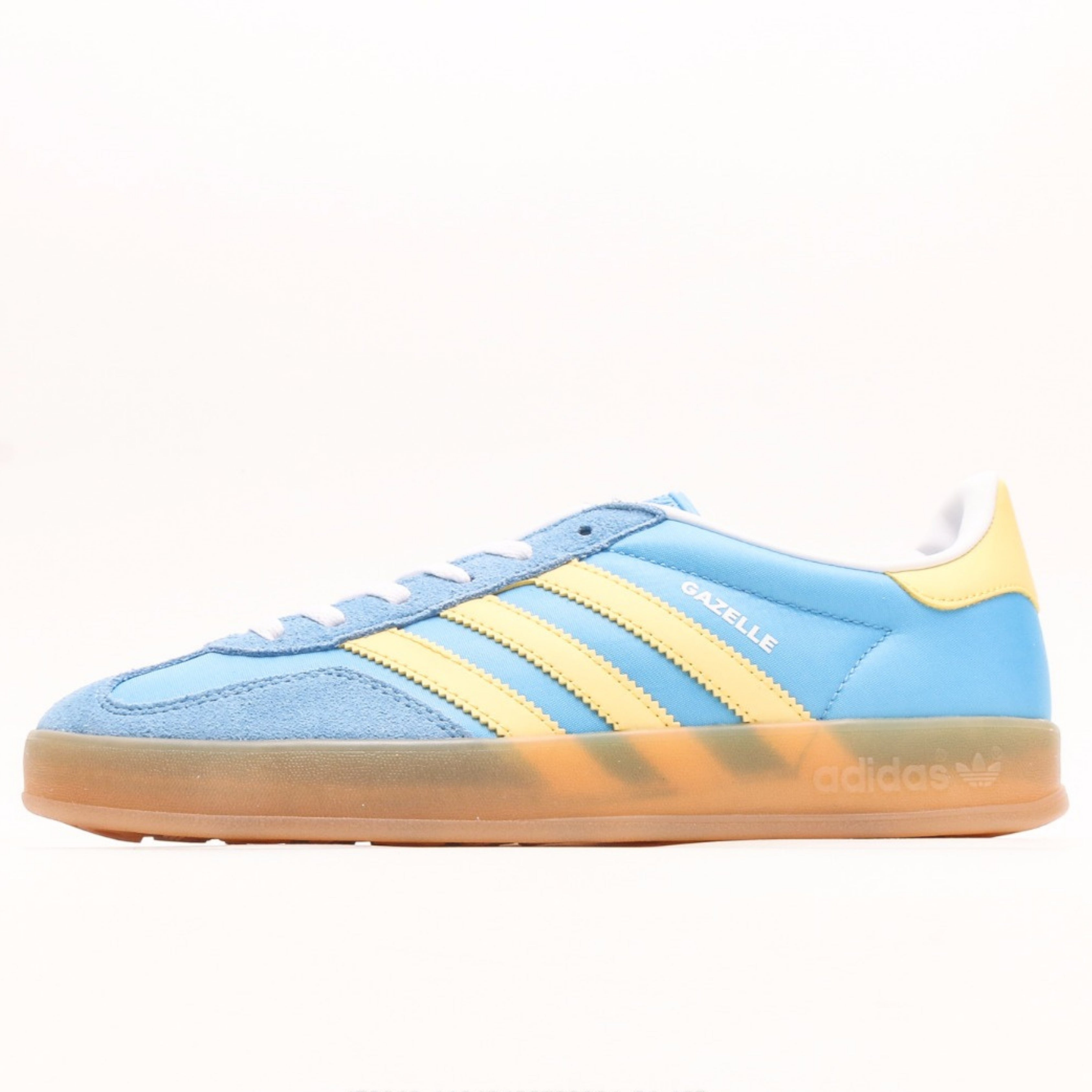 adidas Gazelle Indoor Semi Blue Burst Almost Yellow
