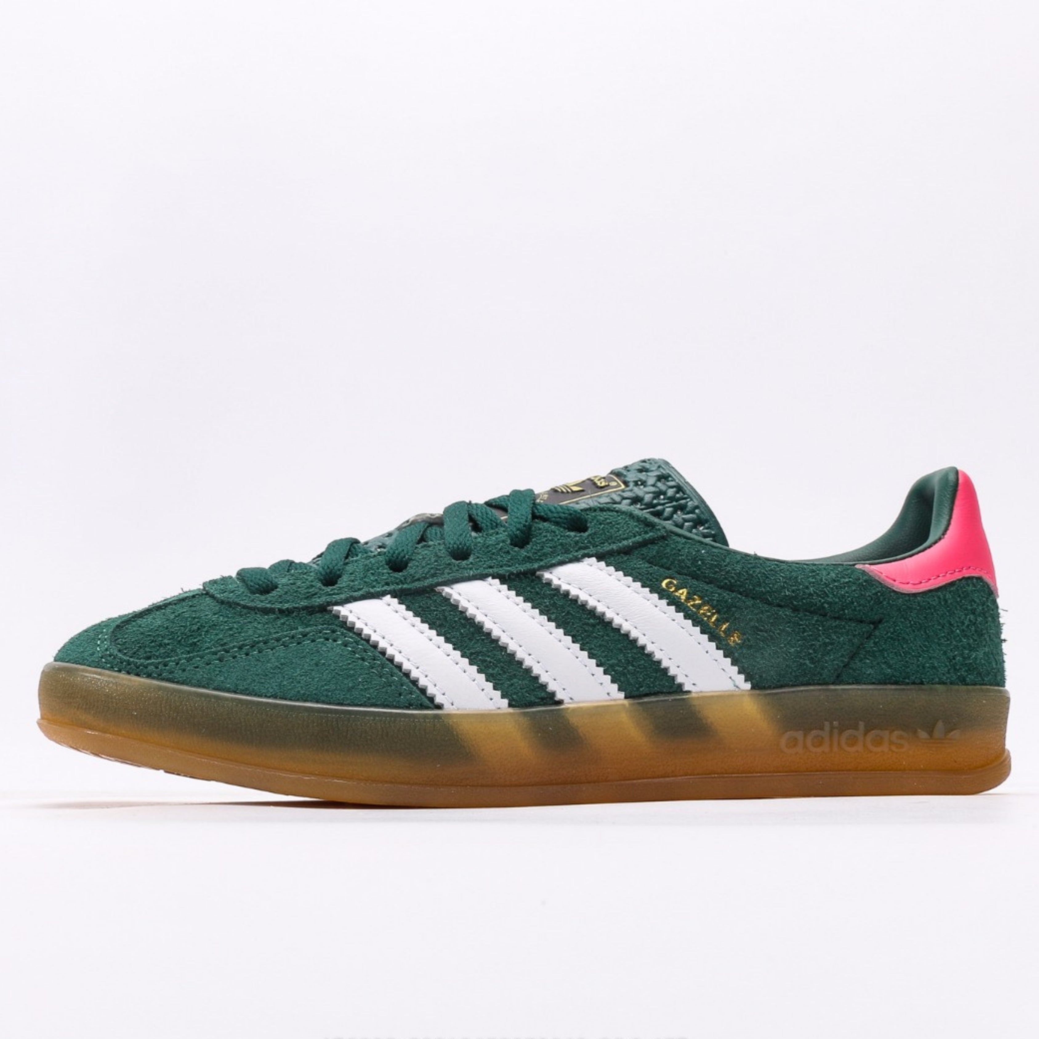 adidas Gazelle Indoor Collegiate Green Lucid Pink