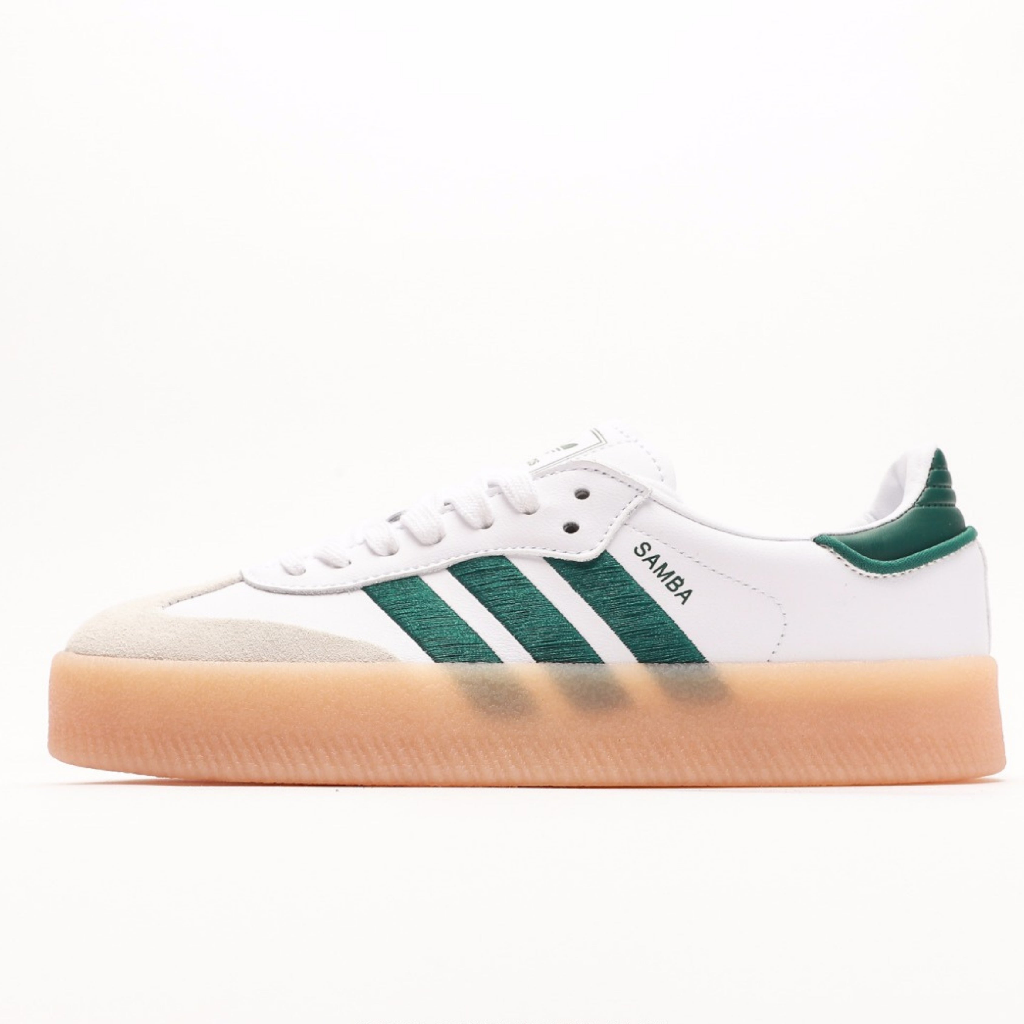 adidas Sambae White Collegiate Green Gum