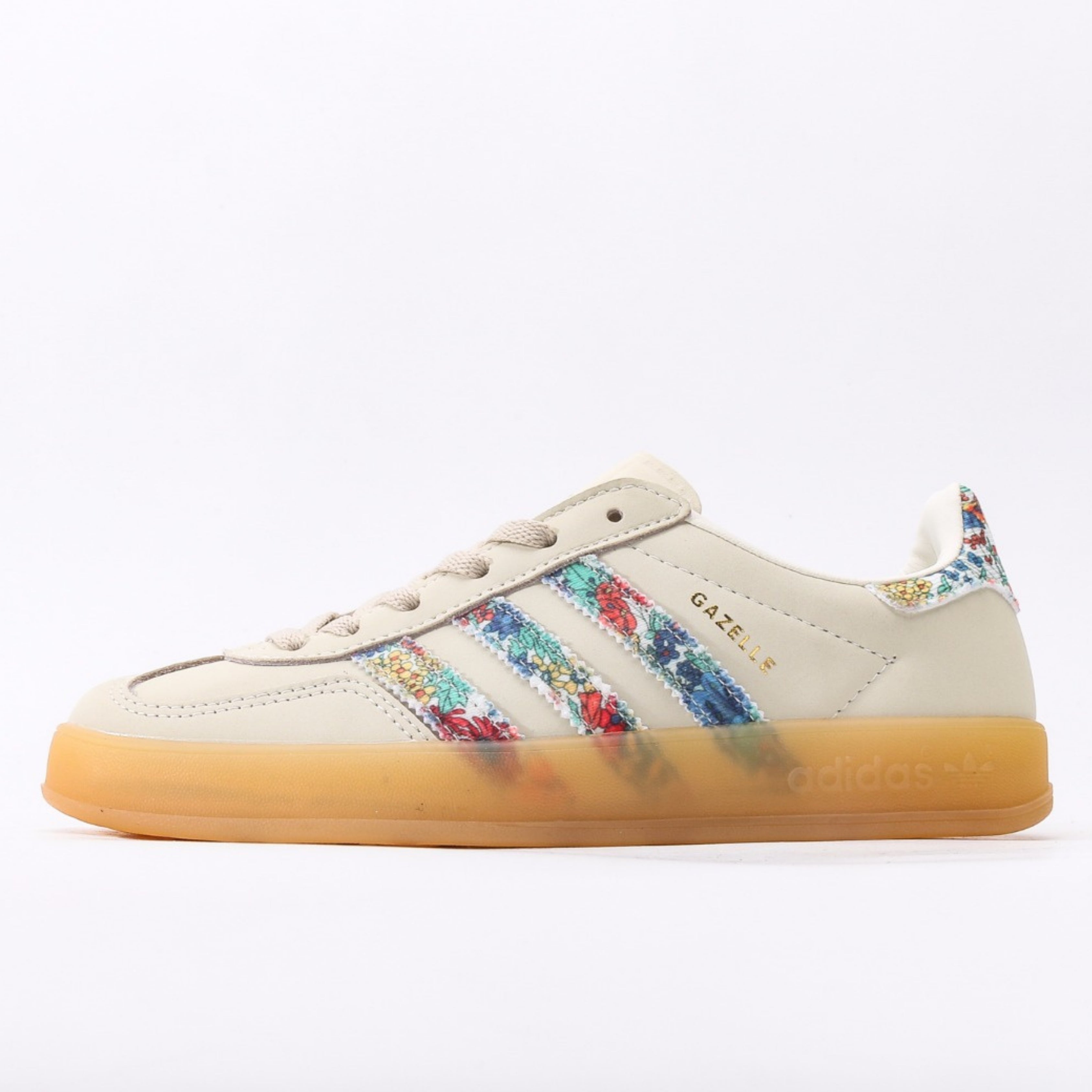 adidas Gazelle Indoor Liberty London Floral Embroidery Stripes