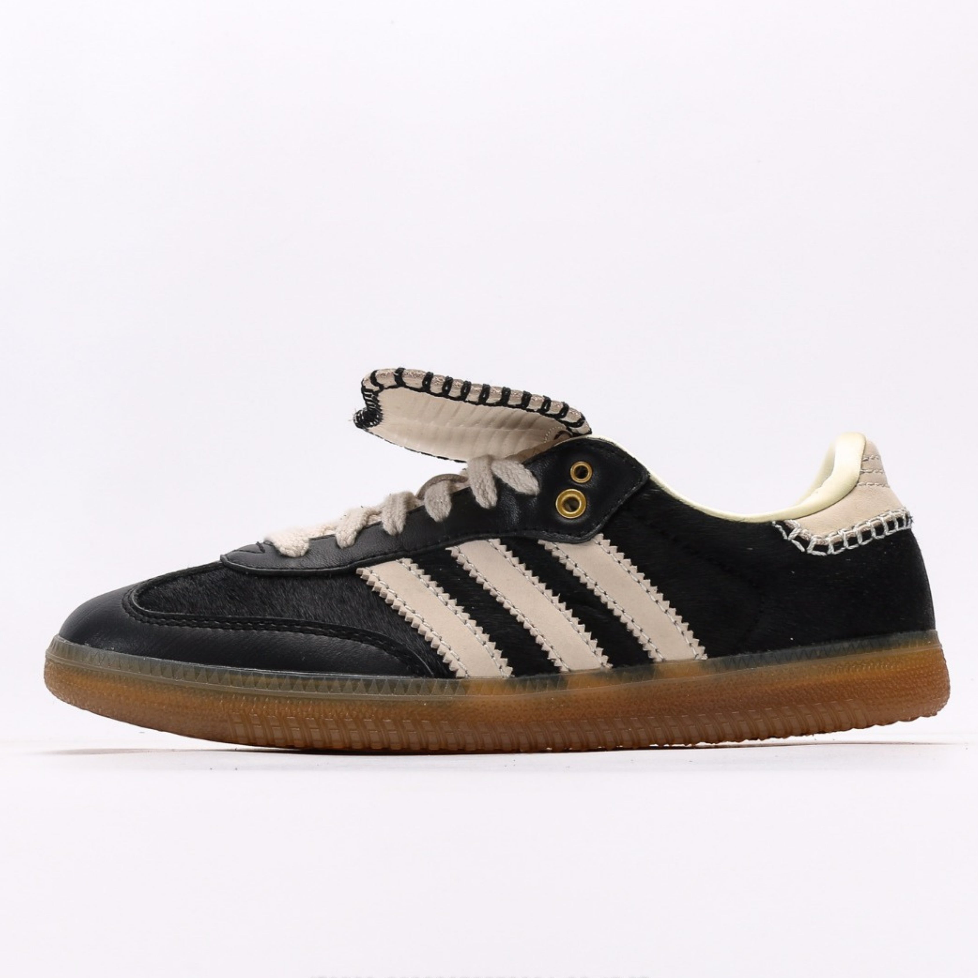 adidas Samba Pony Tonal Wales Bonner Core Black