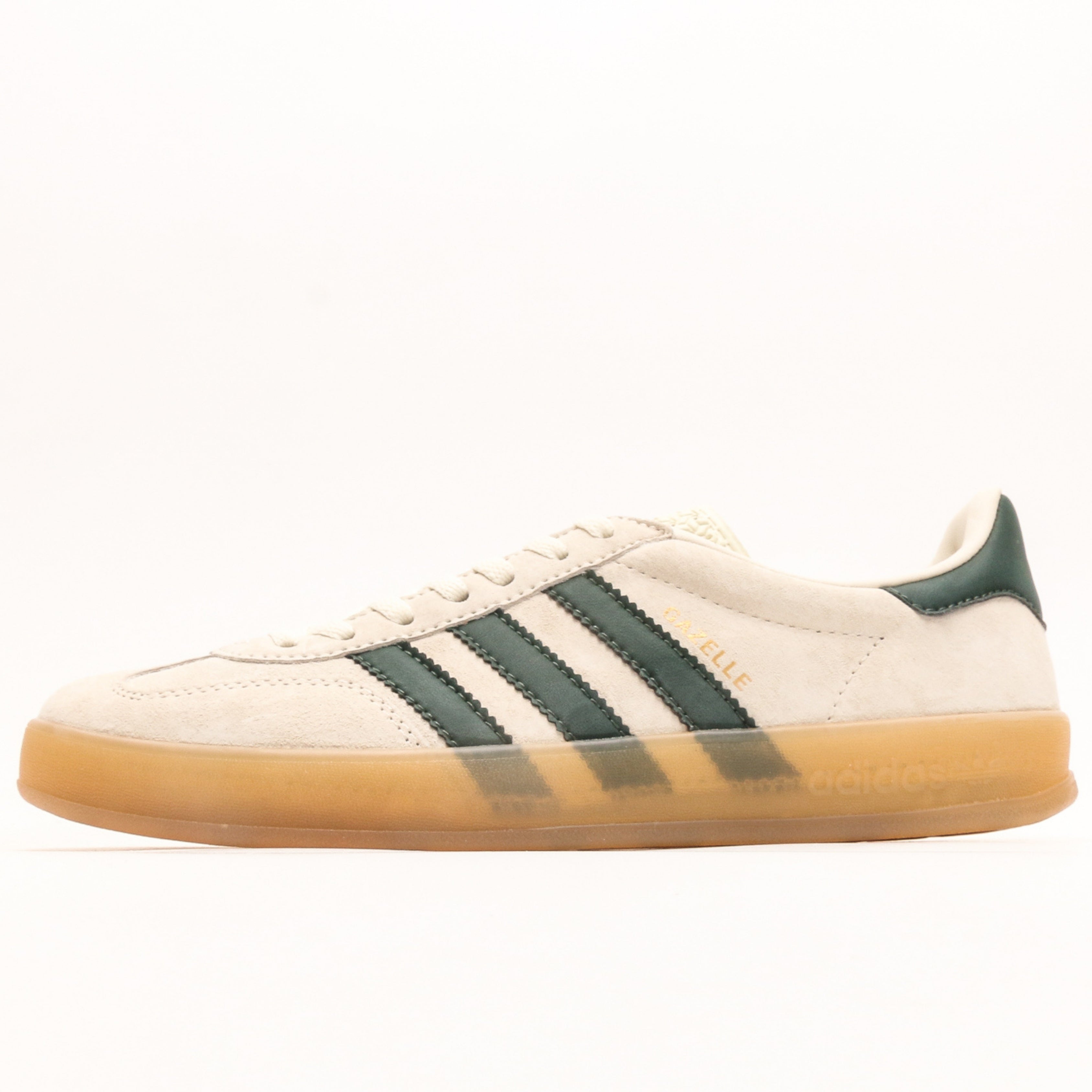 adidas Gazelle Indoor Cream White Collegiate Green Gum