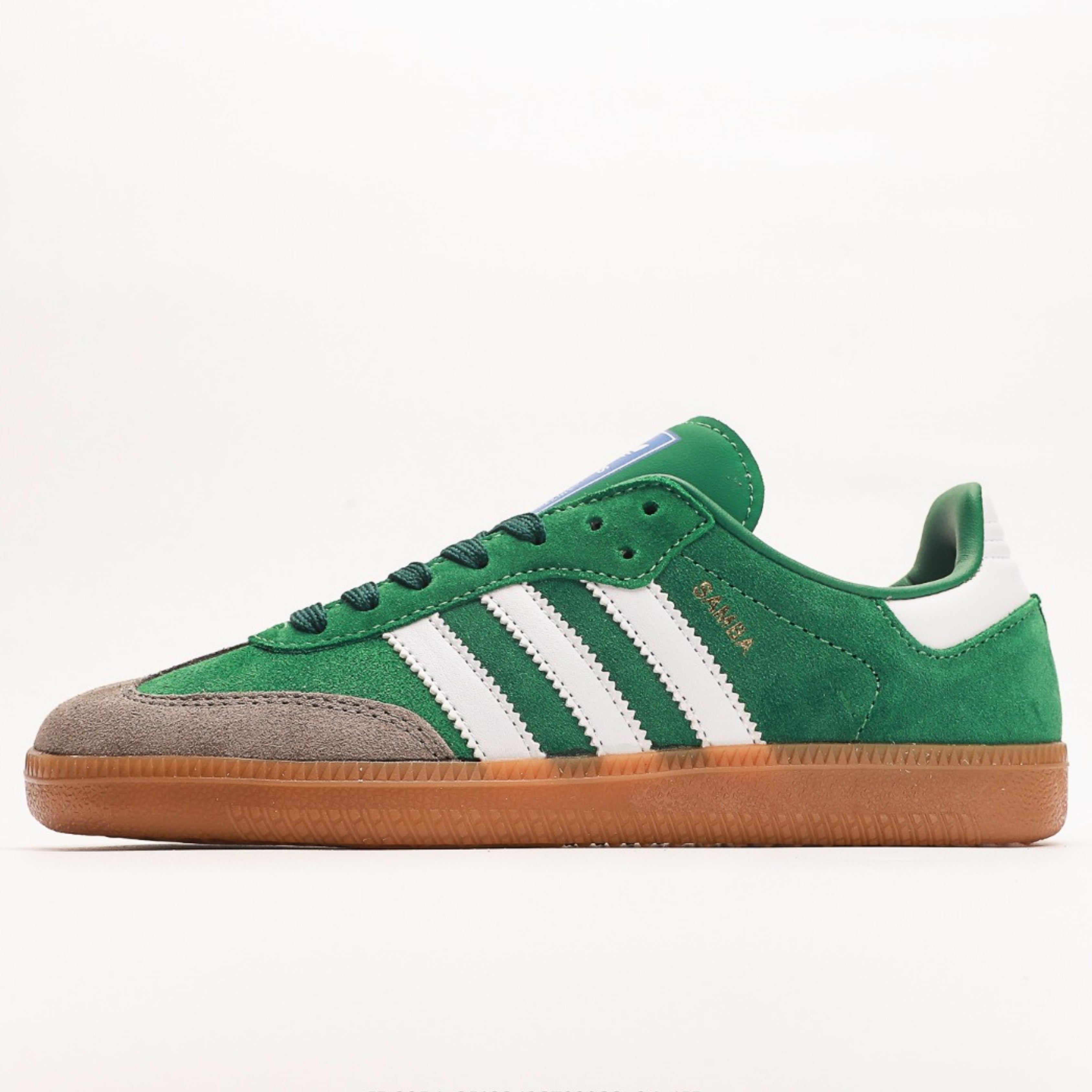 adidas Samba OG Collegiate Green Gum Grey Toe