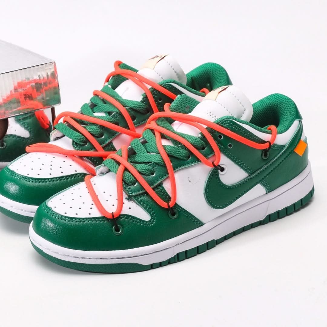 Nike Dunk Low Off-White Pine Green