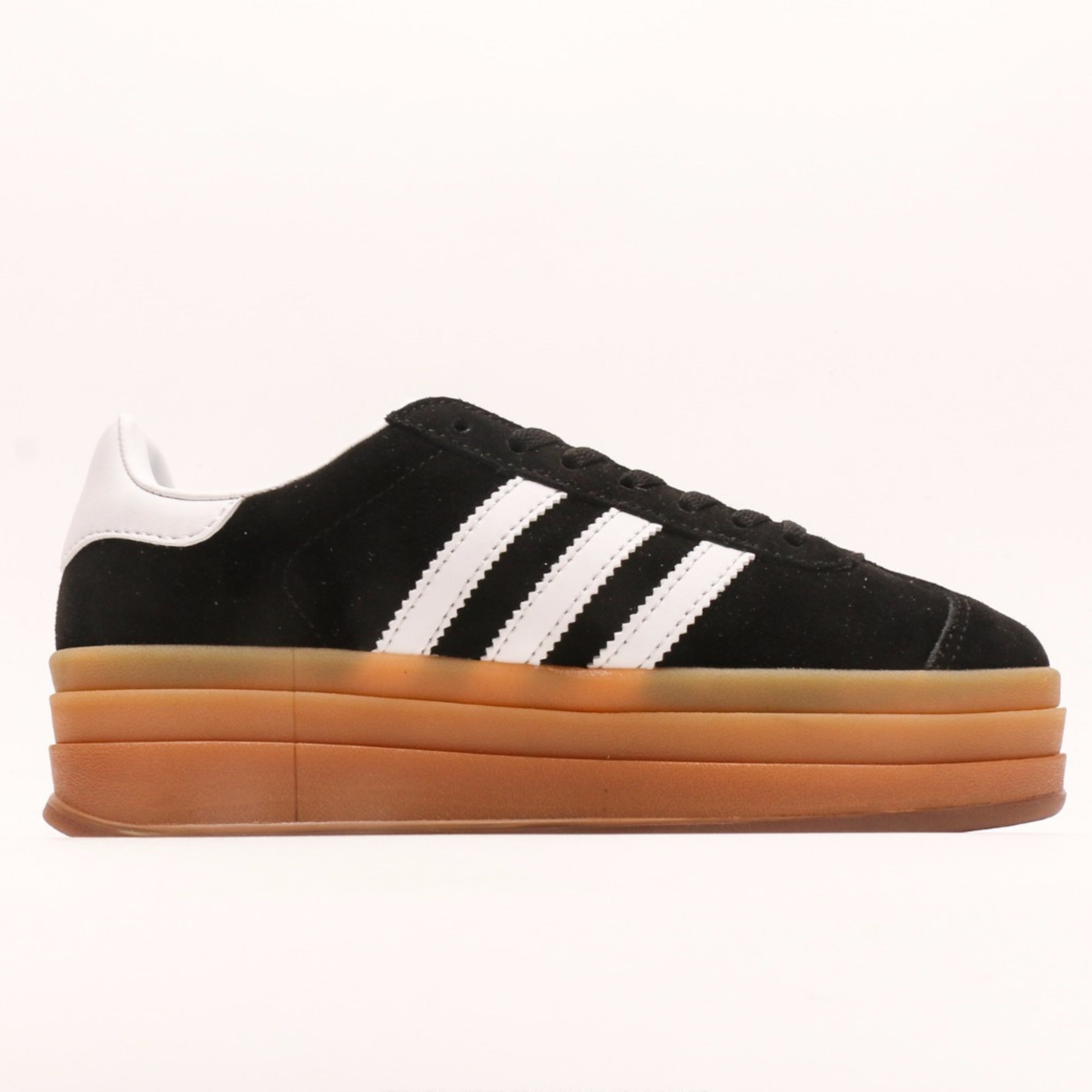 adidas Gazelle Bold Black White Gum