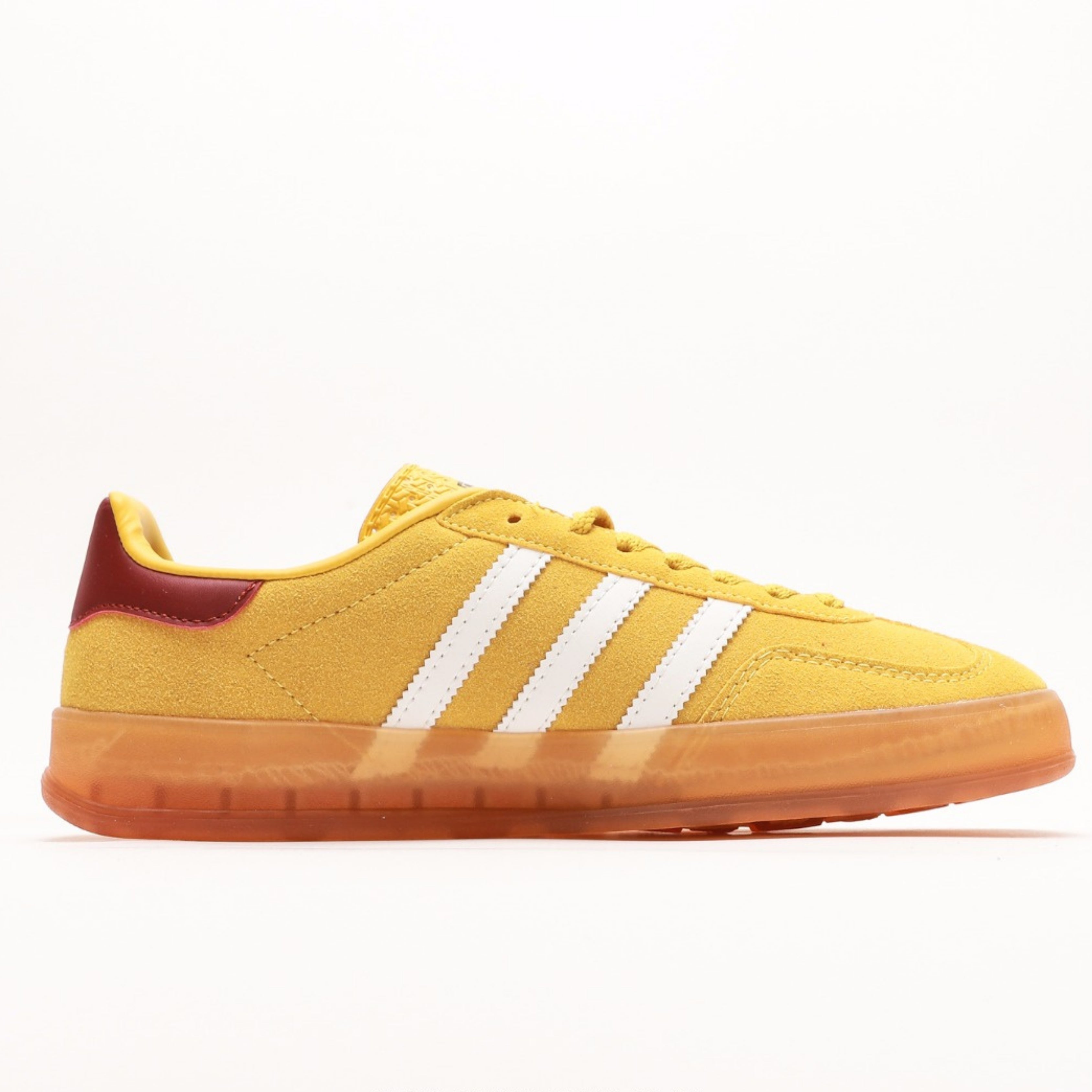 adidas Gazelle Indoor Bright Yellow Collegiate Burgundy