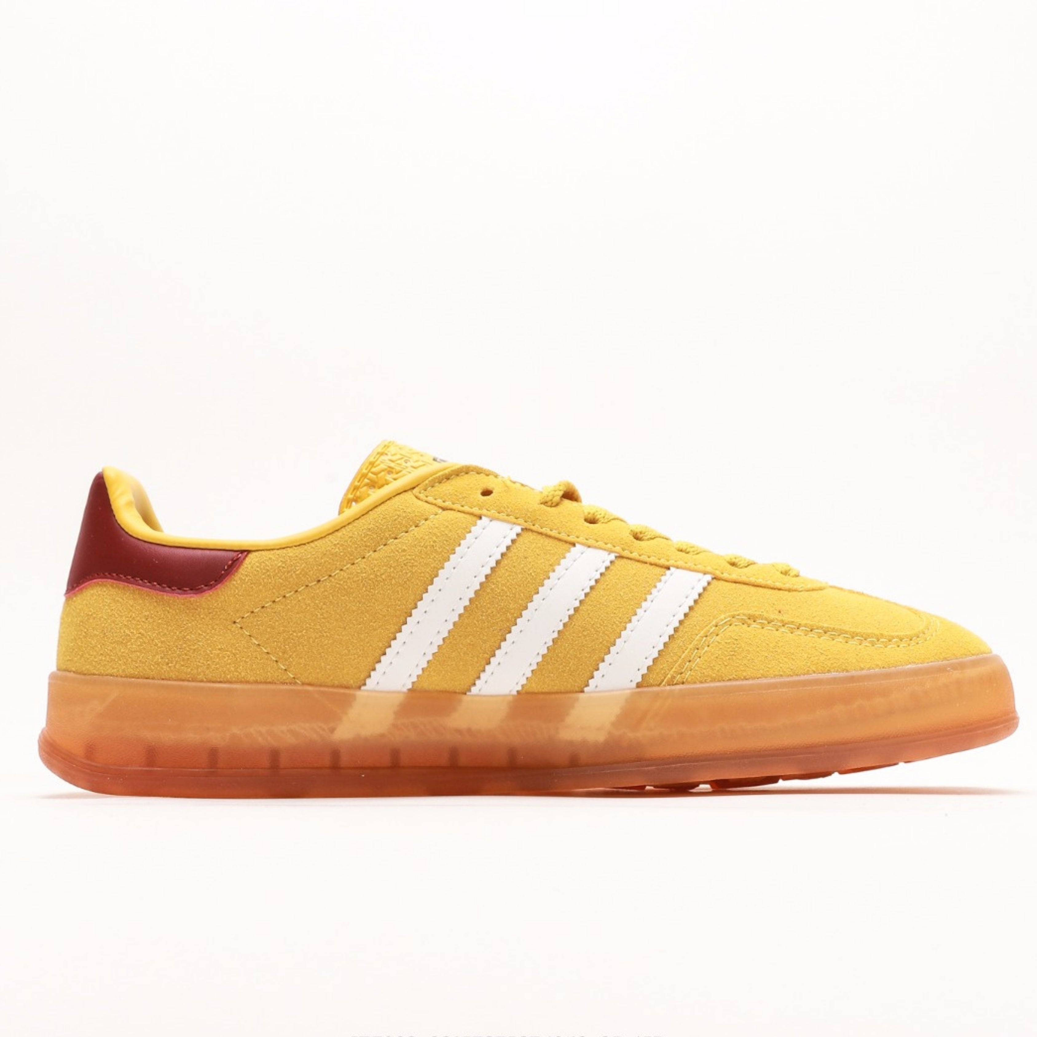 adidas Gazelle Indoor Bright Yellow Collegiate Burgundy