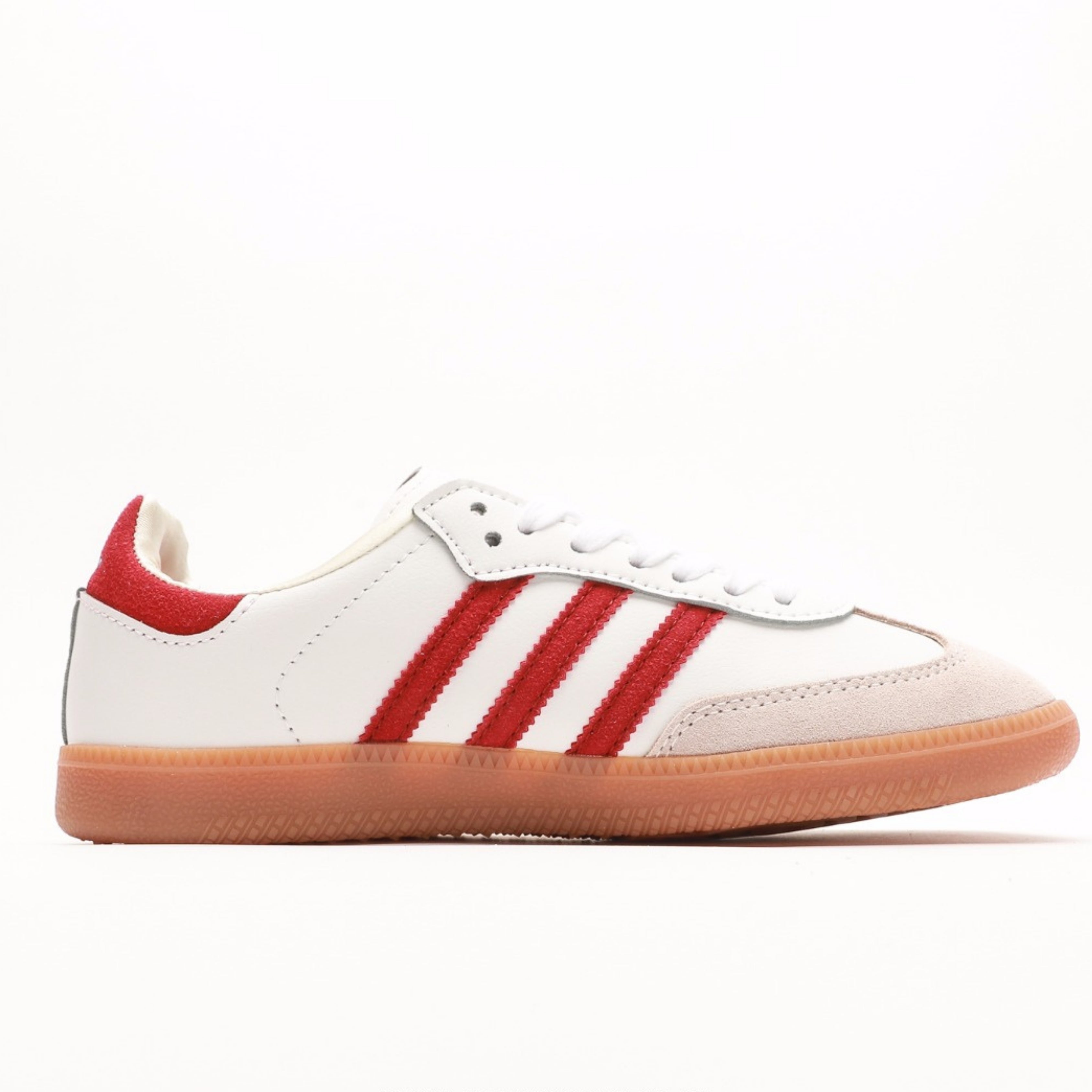 adidas Samba Sporty & Rich White Collegiate Burgundy