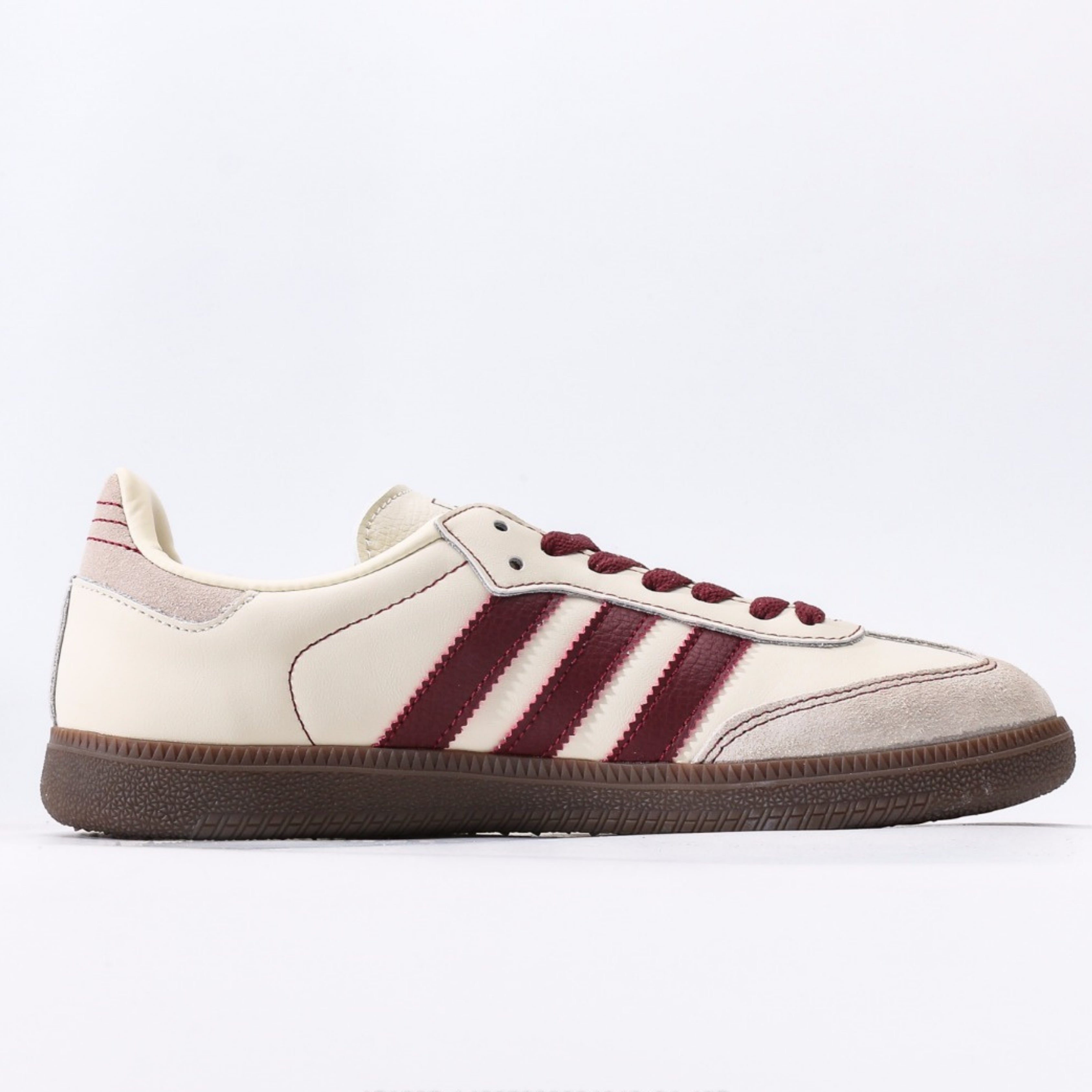 adidas Samba OG Wonder White Maroon