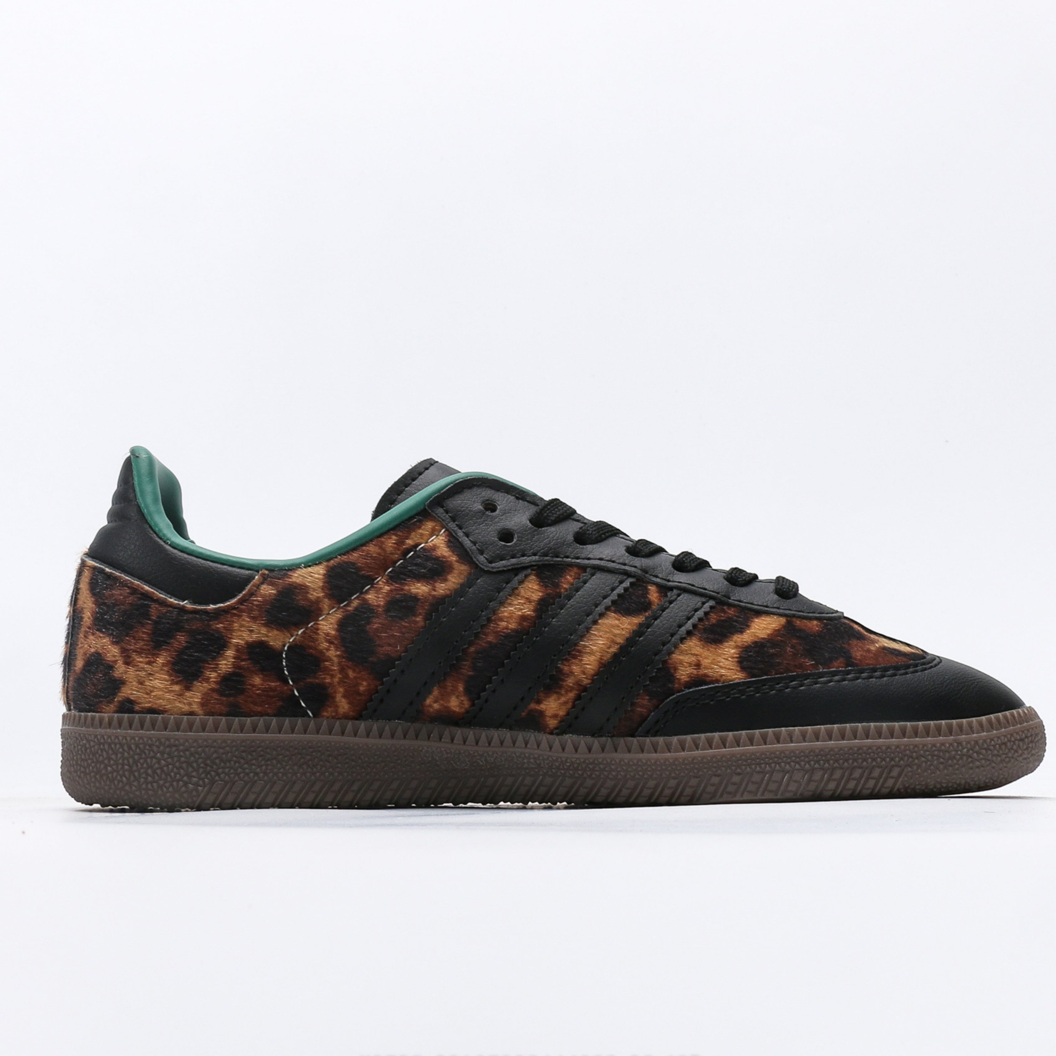 adidas Samba OG Black Green Leopard