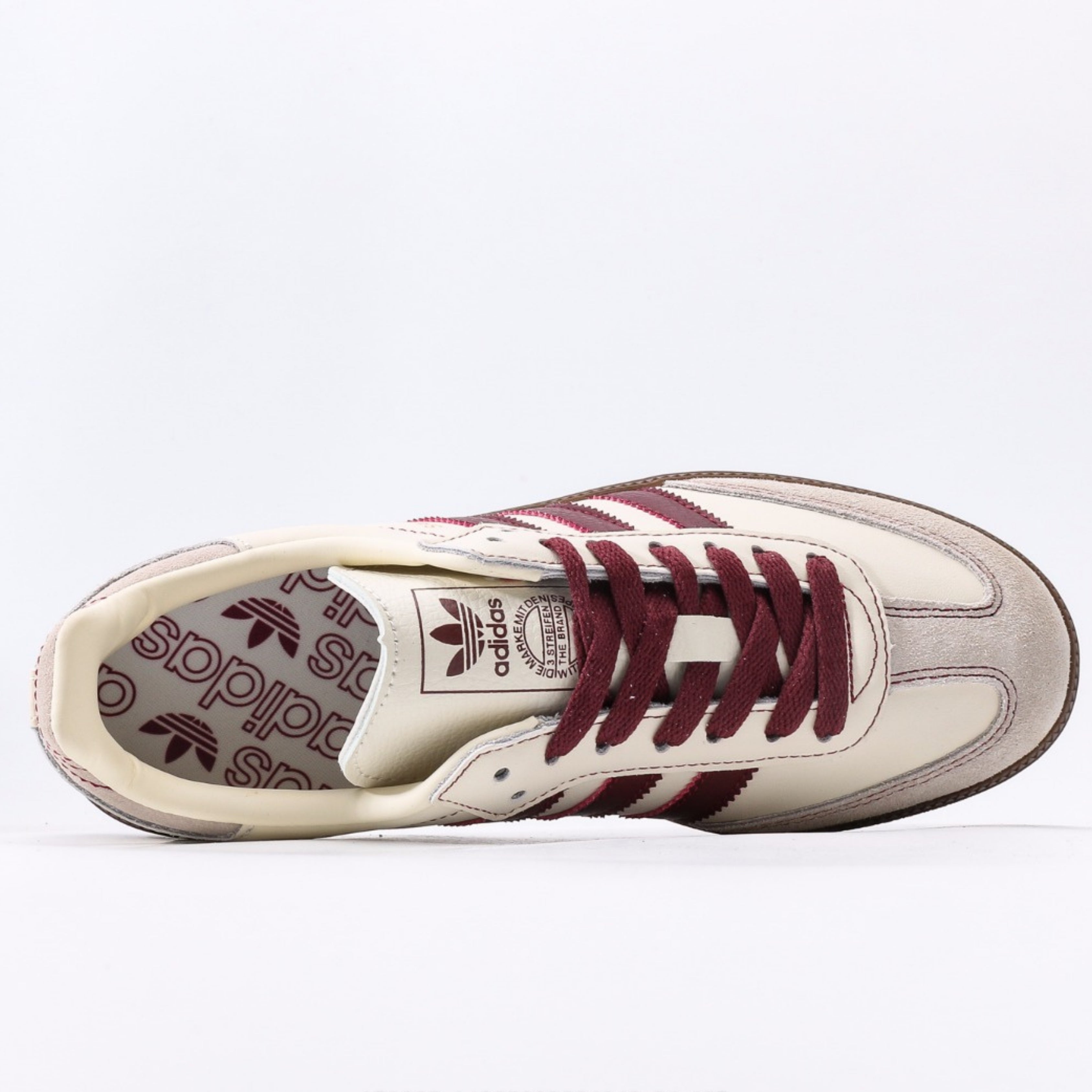 adidas Samba OG Wonder White Maroon