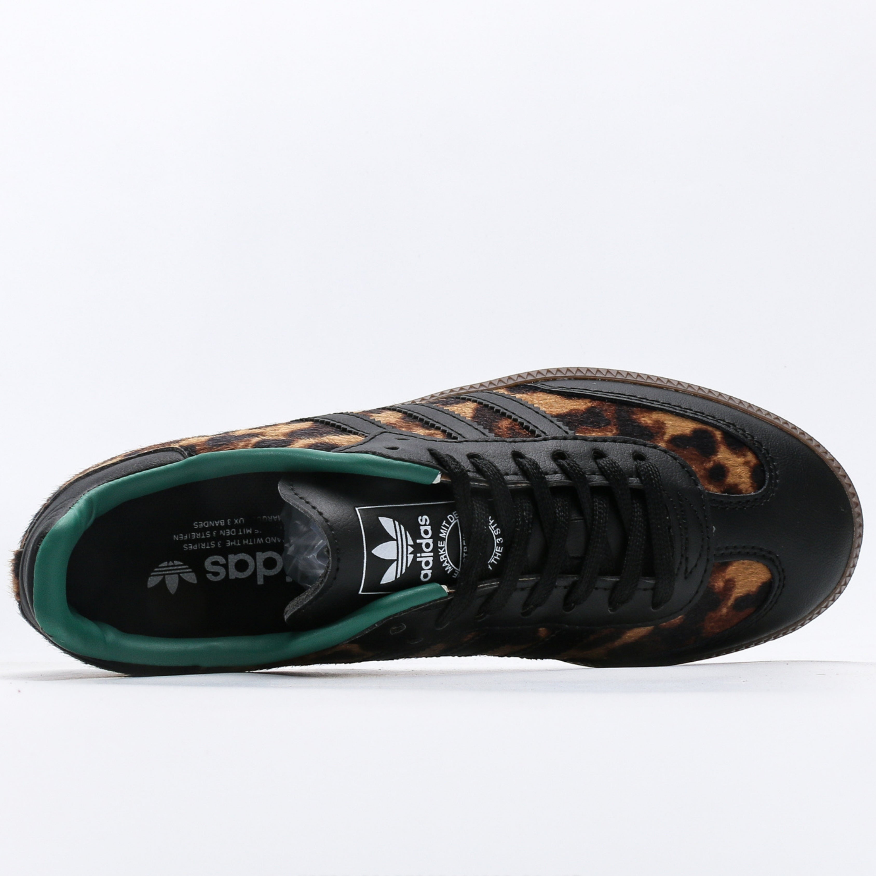 adidas Samba OG Black Green Leopard