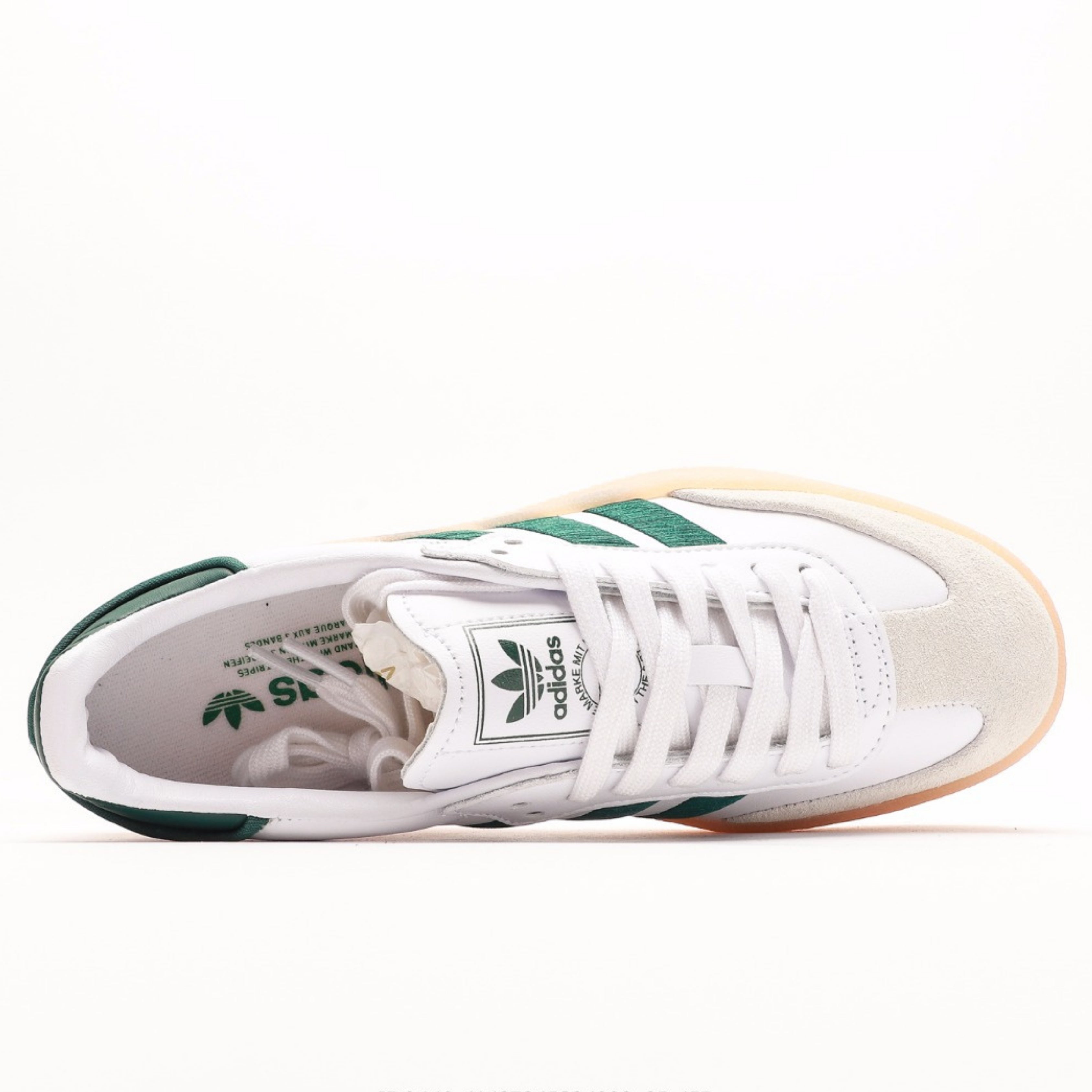 adidas Sambae White Collegiate Green Gum