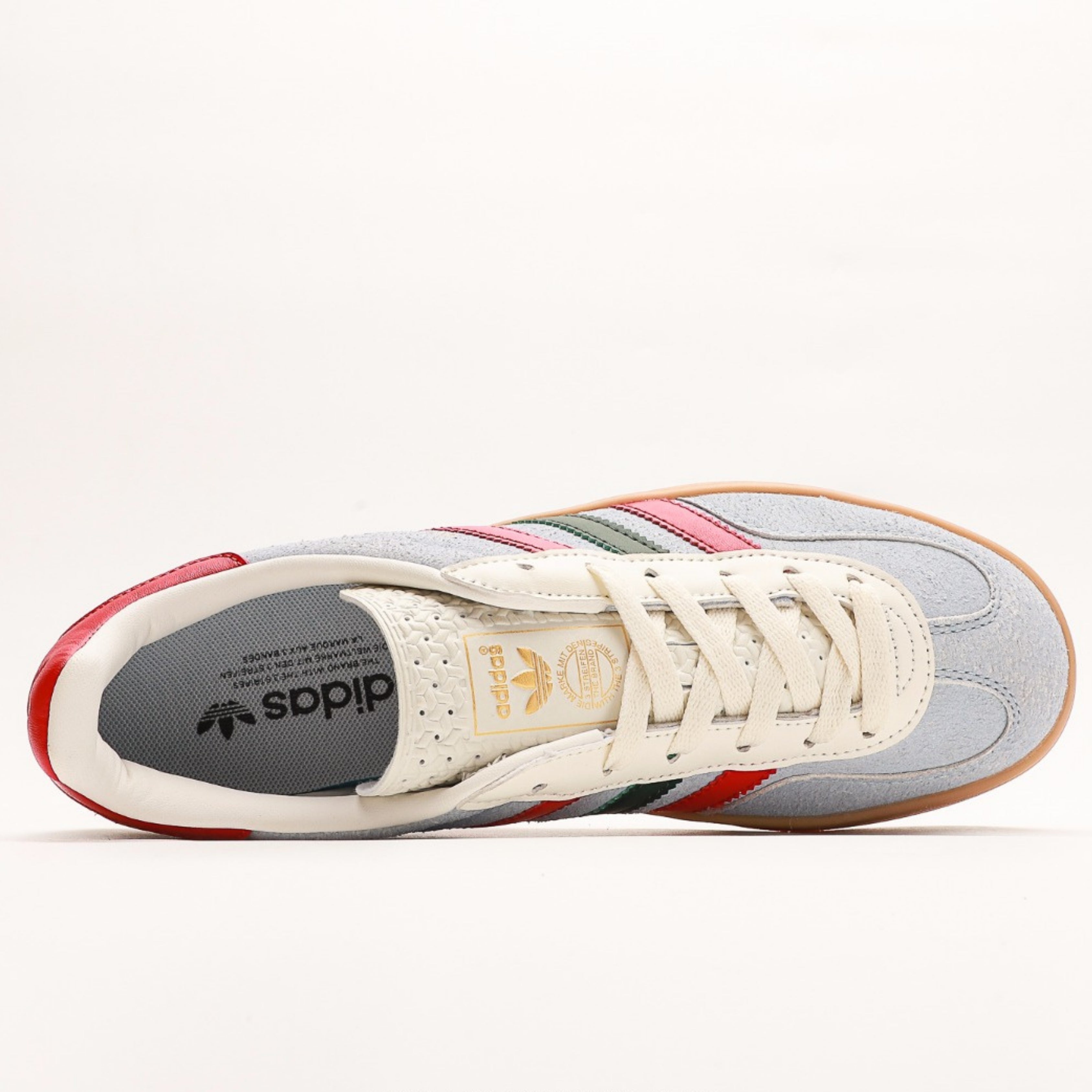 adidas Gazelle Indoor Blue Dawn Collegiate Burgundy