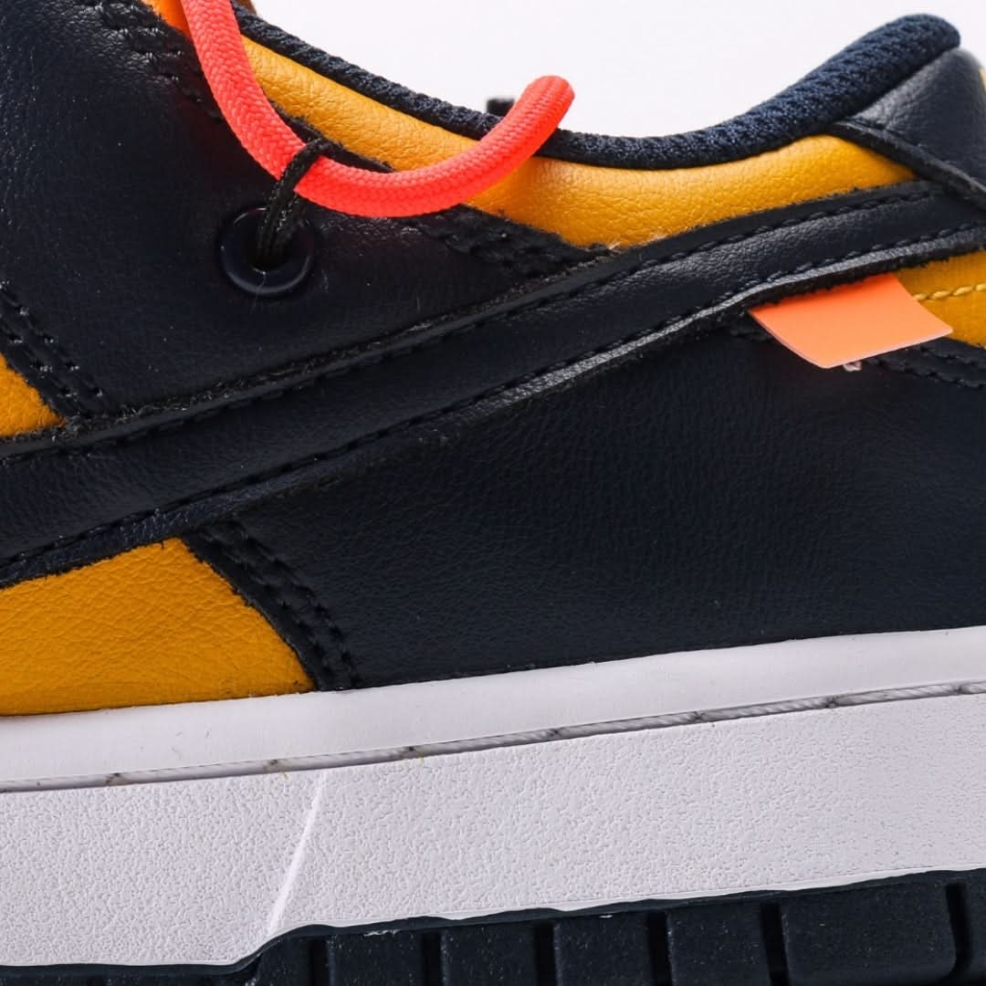 Nike Dunk Low Off-White University Gold Midnight Navy