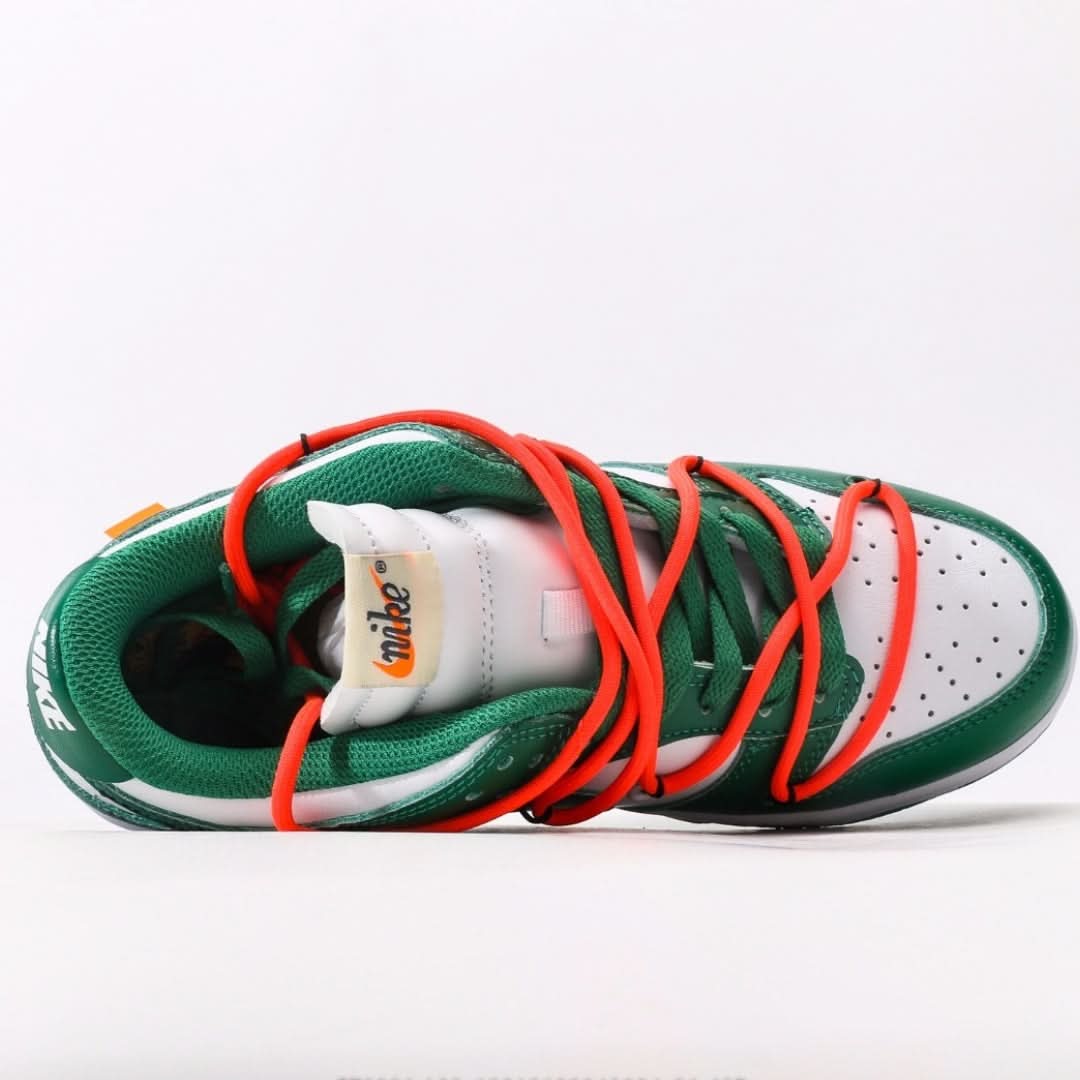 Nike Dunk Low Off-White Pine Green