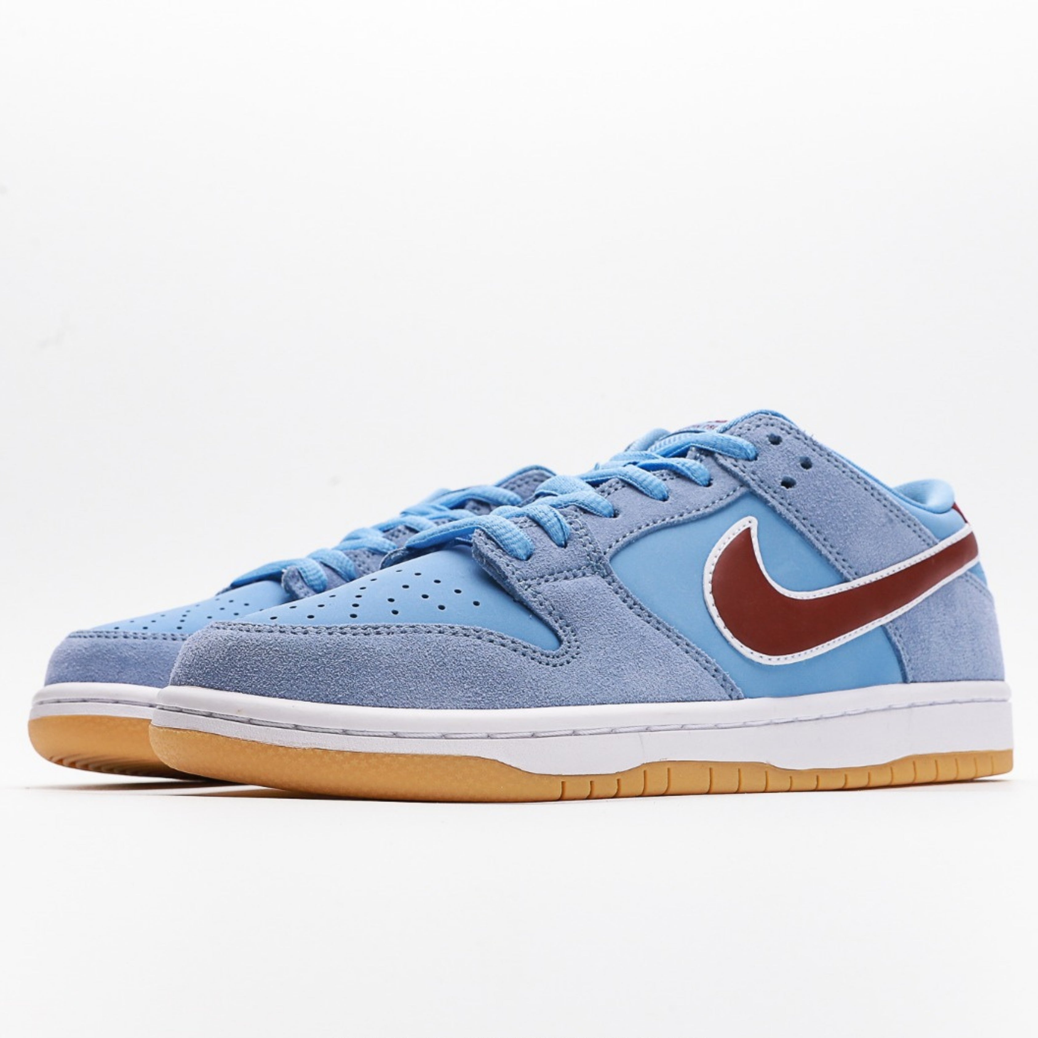 Nike SB Dunk Low Valour Blue Team Maroon