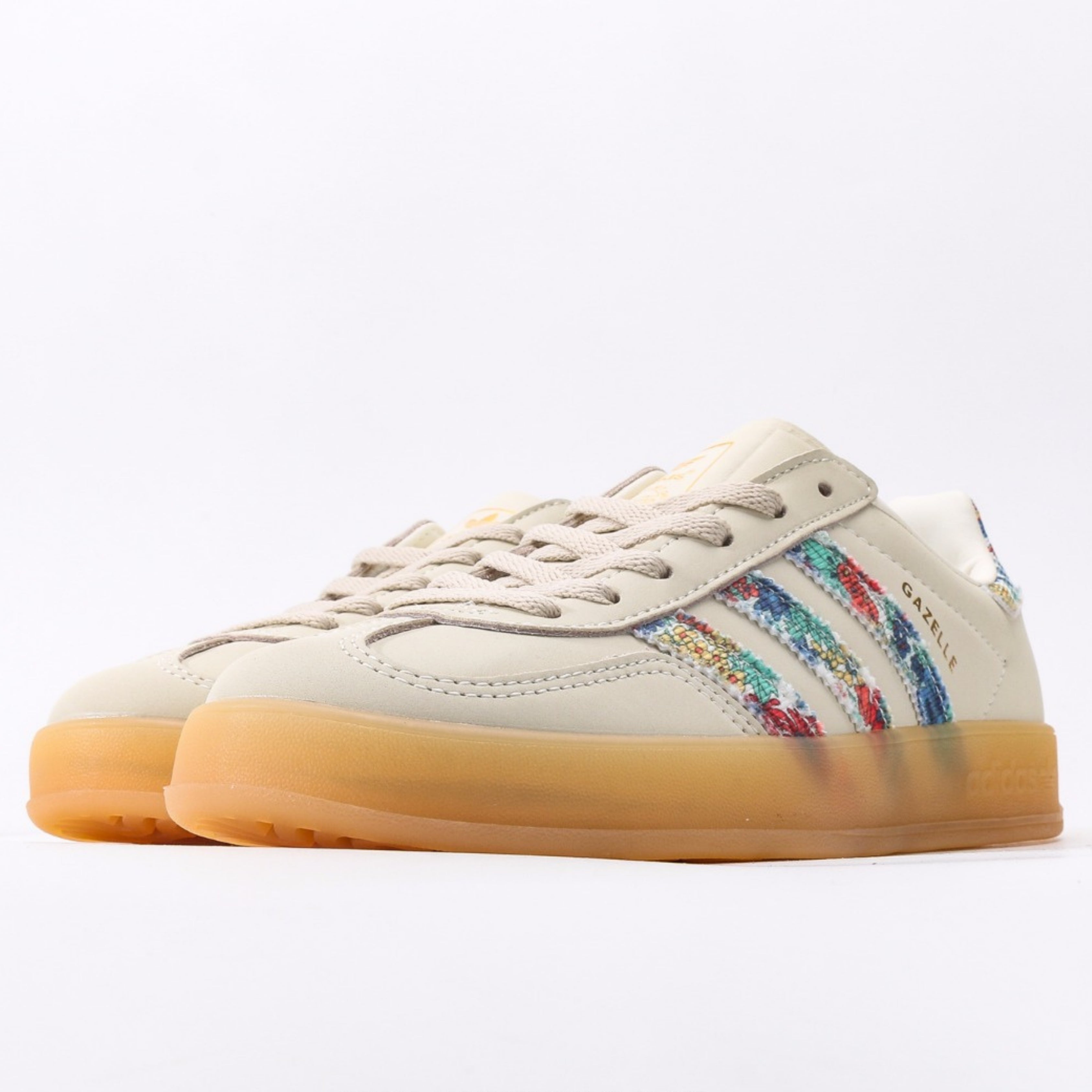 adidas Gazelle Indoor Liberty London Floral Embroidery Stripes