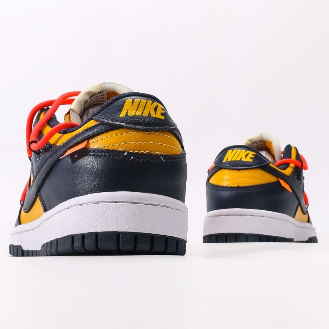 Nike Dunk Low Off-White University Gold Midnight Navy
