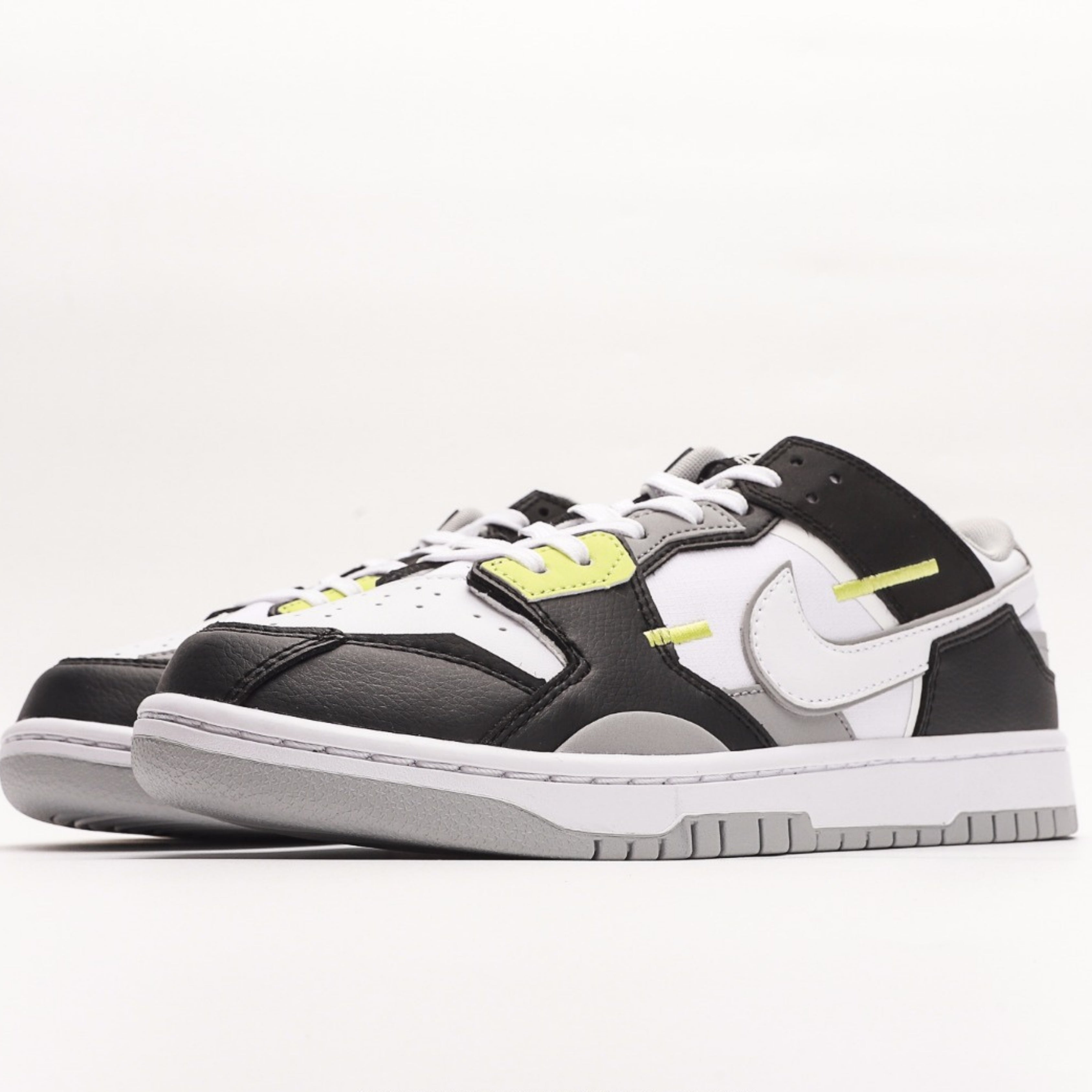 Nike Dunk Low Scrap Wolf Grey Light Lemon Twist